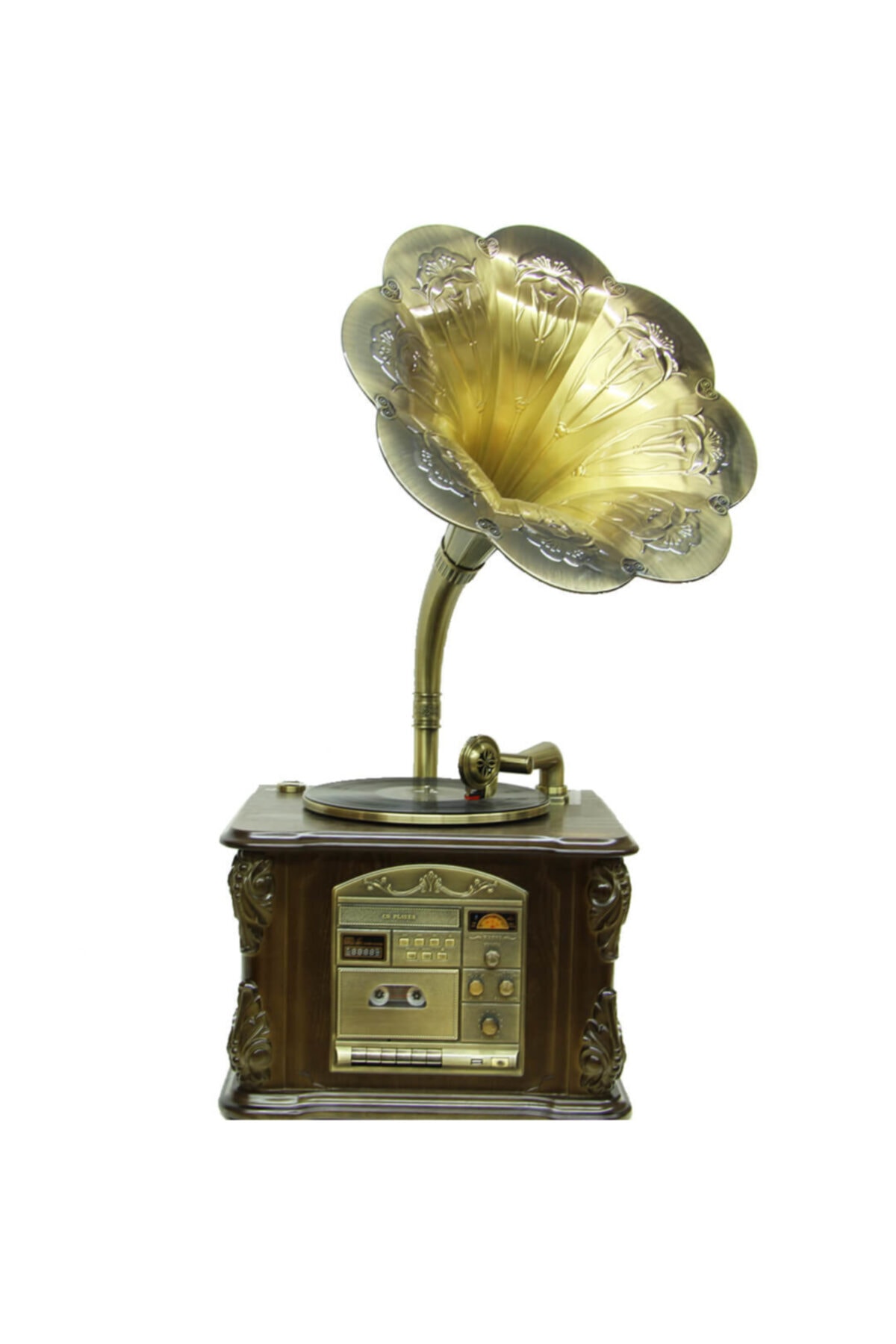 May Gift Shop Ahşap Gramofon - C0348