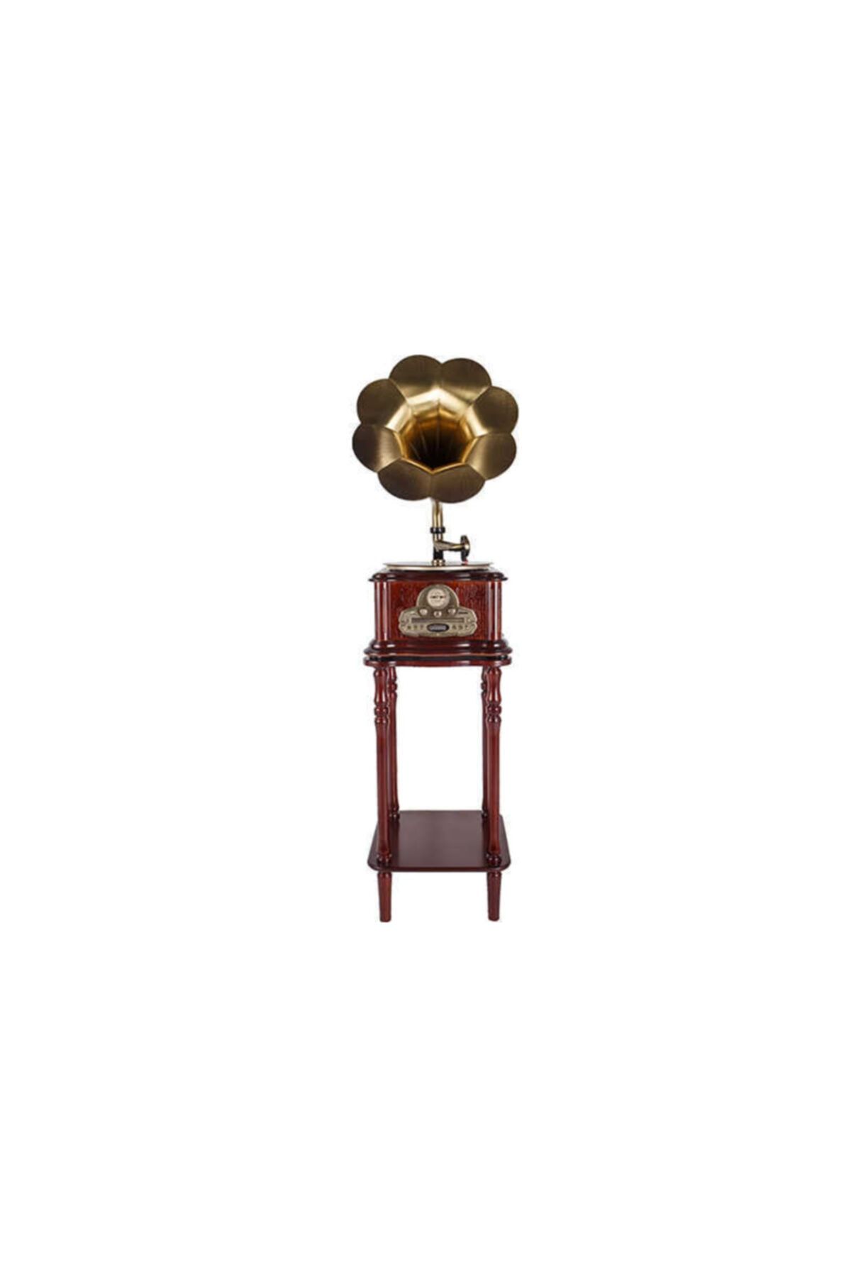 May Gift Shop Ahşap Gramofon - Stantlı C0354