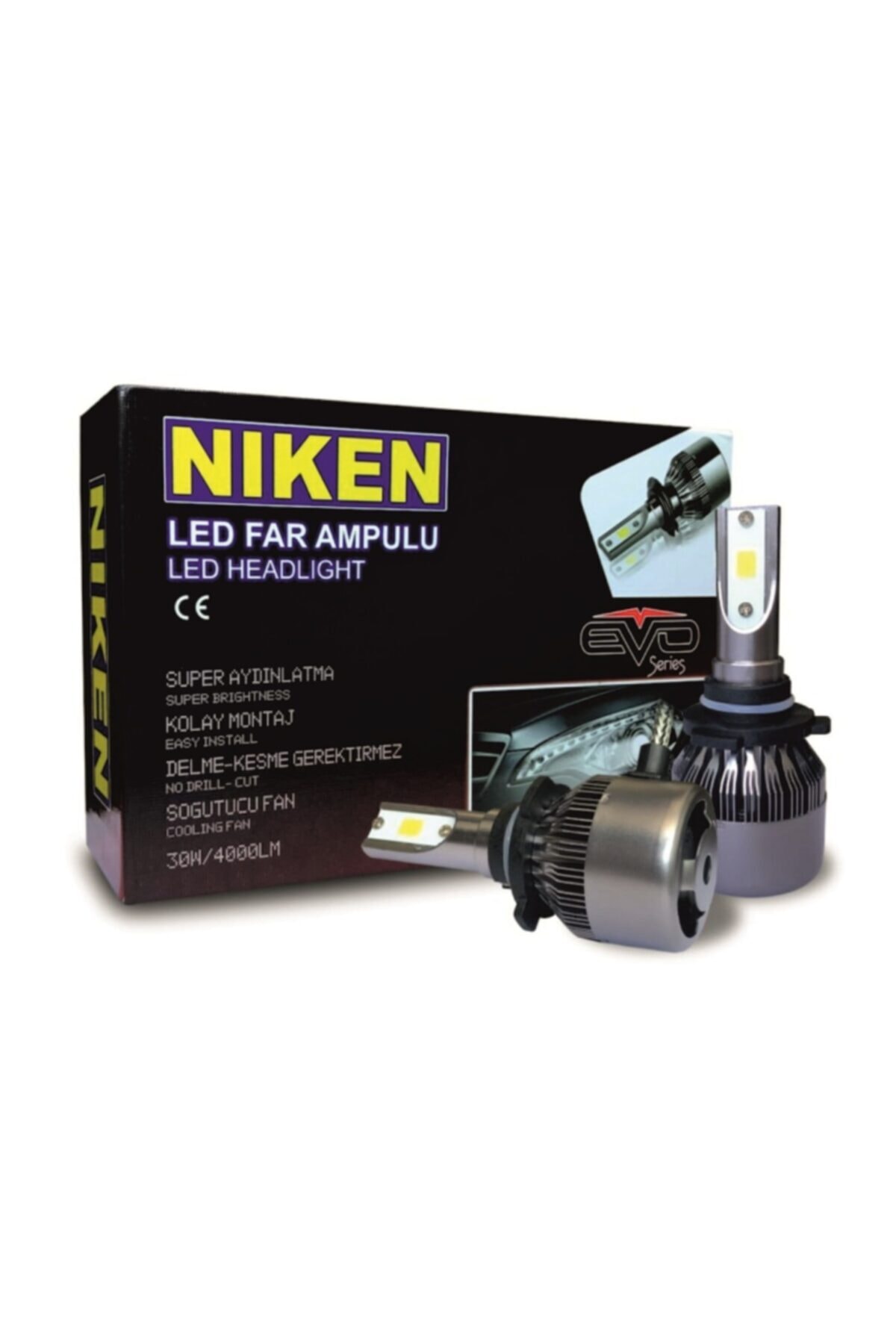 Niken Honda Civic Fd6 (2006-2012) Led Xenon Zenon Uzun Far Ampulü Evo Serisi