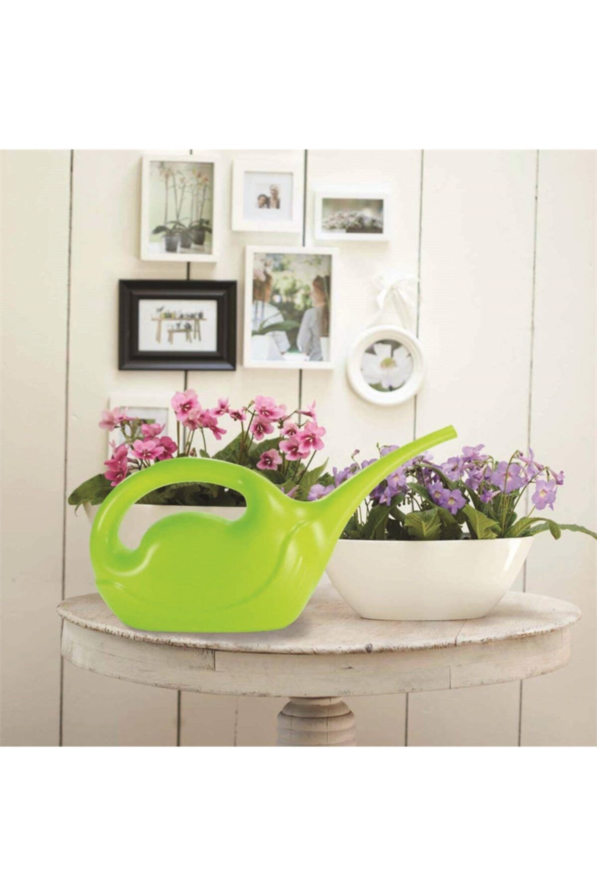 GeçerStore Kuğu Tasarımlı Plastik Bahçe Çiçek Sulama Kabı 2 Litre