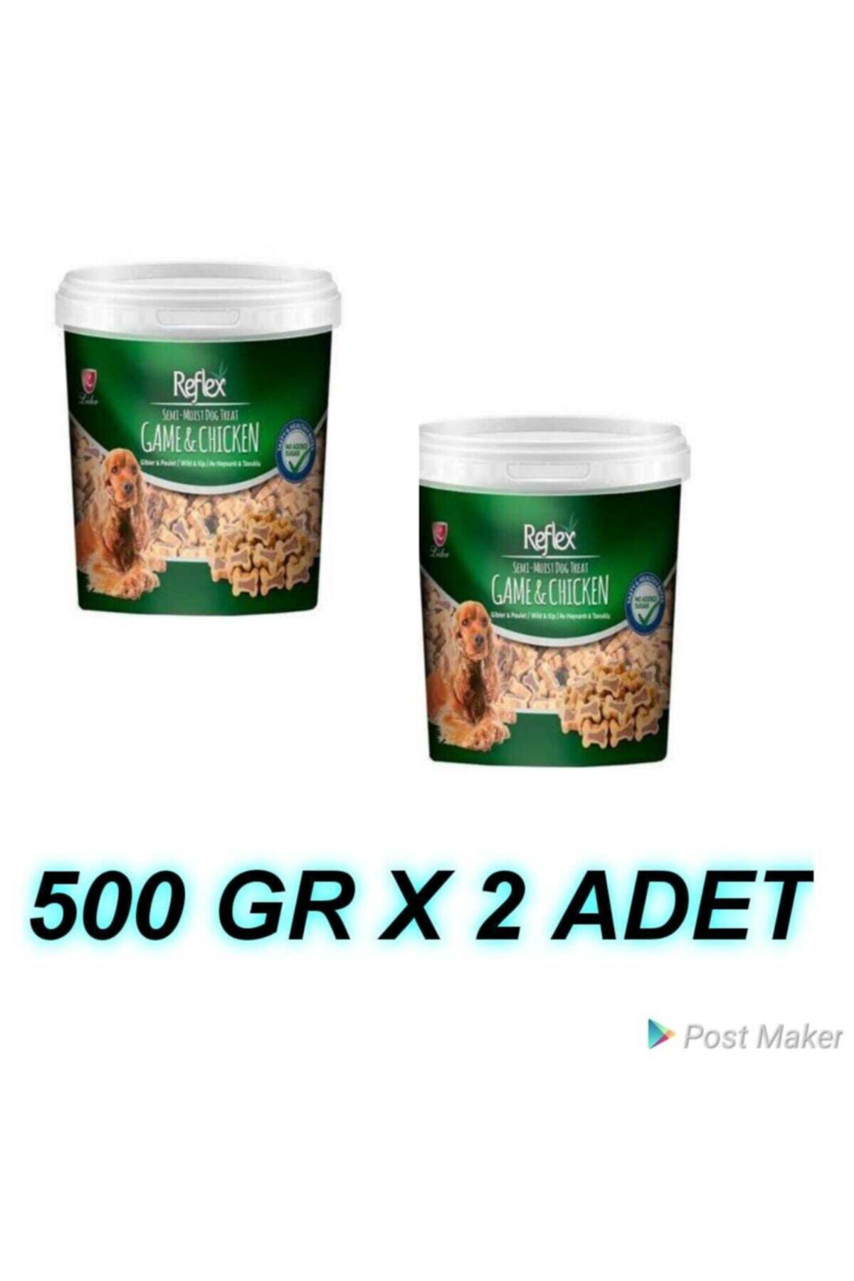 Reflex Semı-moıst Av Hayvanı&tavuk 500 Gr 2 Adet Köpek Ödül