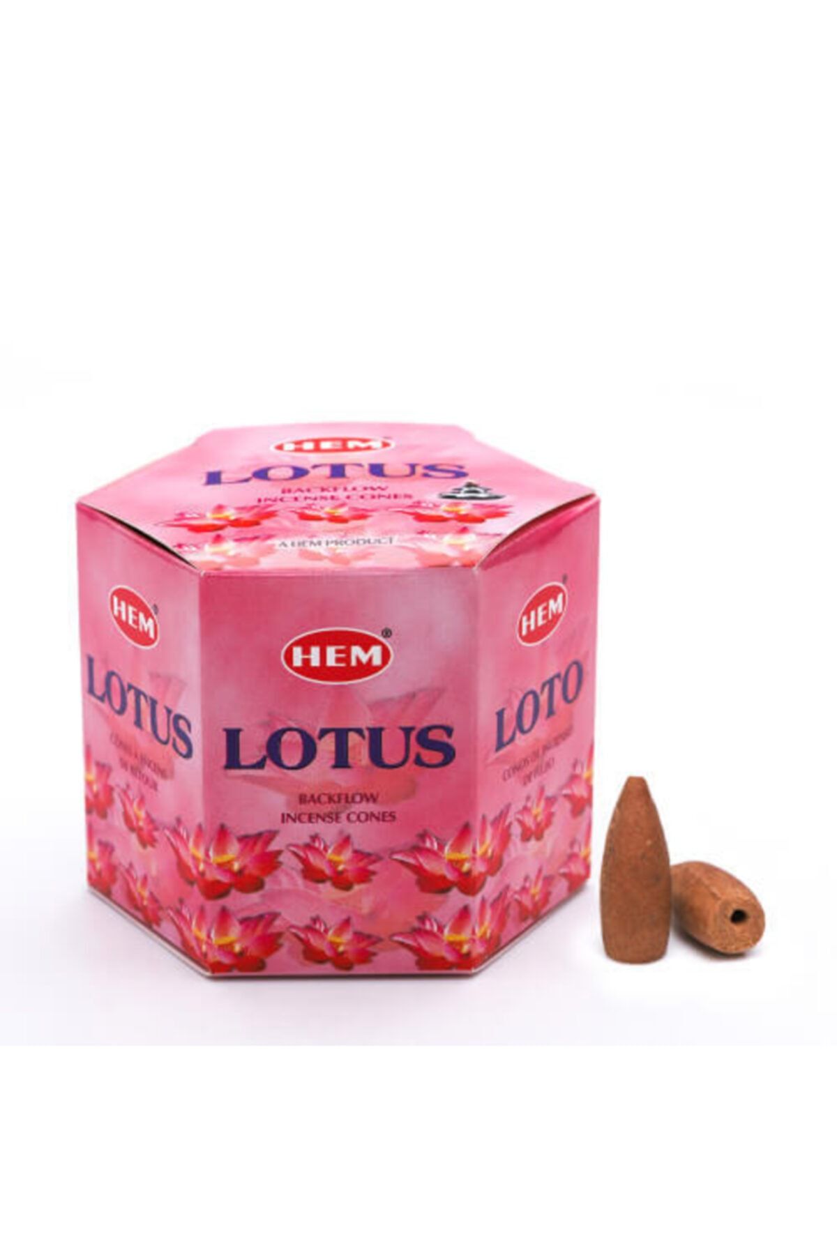 Hem Tütsü Hem Geri Akışlı Şelale Tütsü Konileri Lotus Aromalı 40 Adet