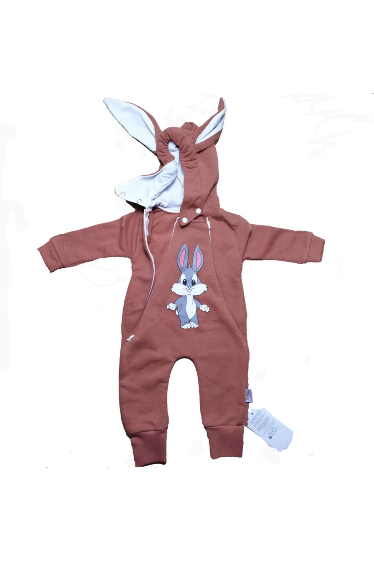 Murat Baby Bebek Bugs Bunny Baskili Tavsan Kulakli Bebek Tulum Fiyati Yorumlari Trendyol