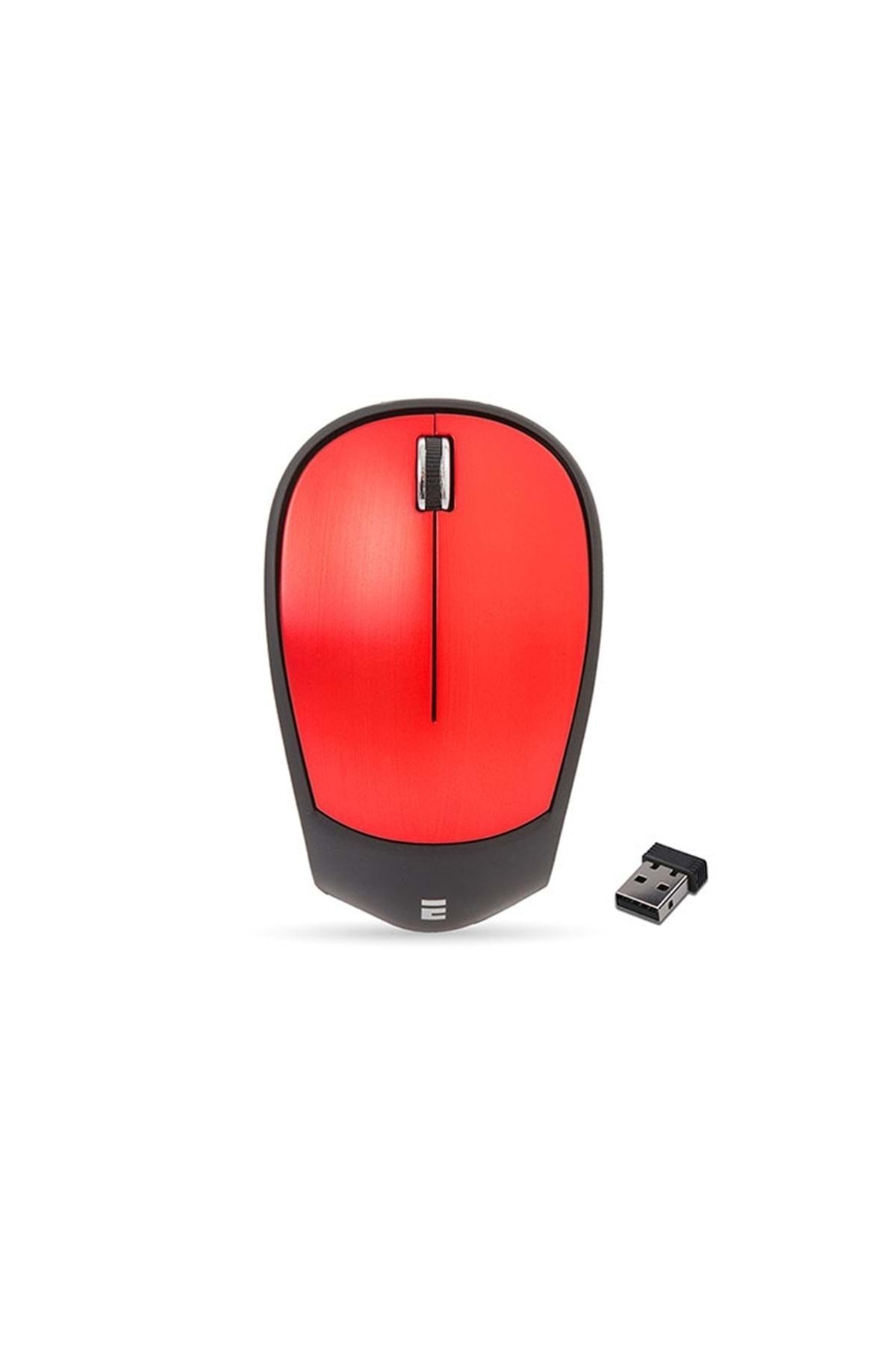 Everest Sm-340 Usb Kırmızı 3d Optik Süper Sessiz Alkalin Pilli Kablosuz Mouse