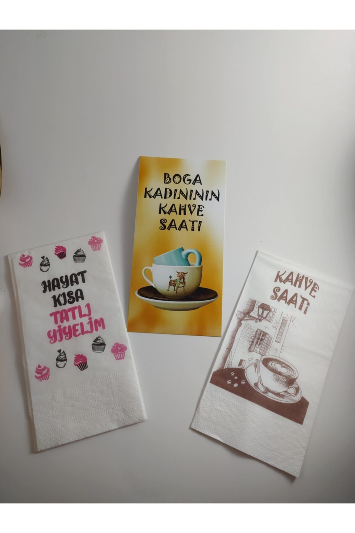 Lidya Sunum Peçeteleri Ve Burç Sunum Kartları -4- Ld1383