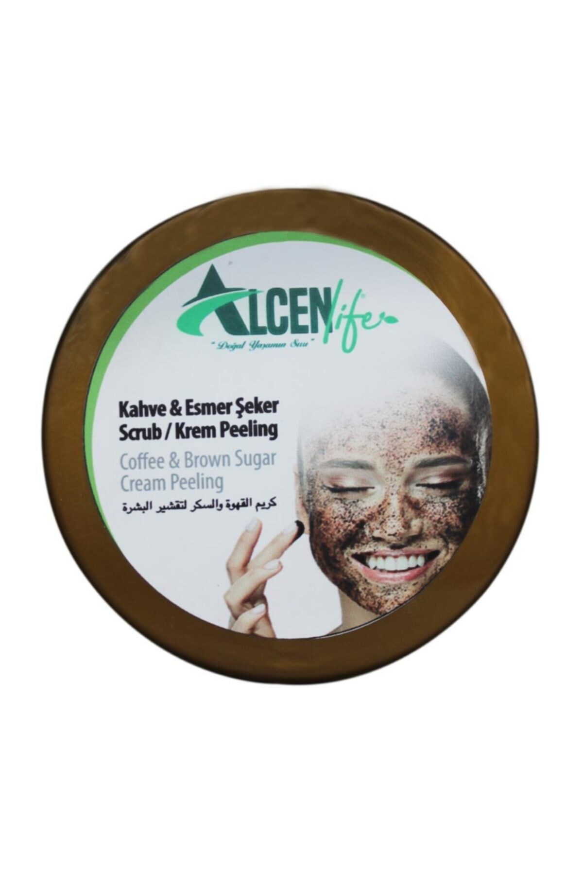 ALCEN LİFE Kahve & Esmer Şeker Peeling 150 Ml