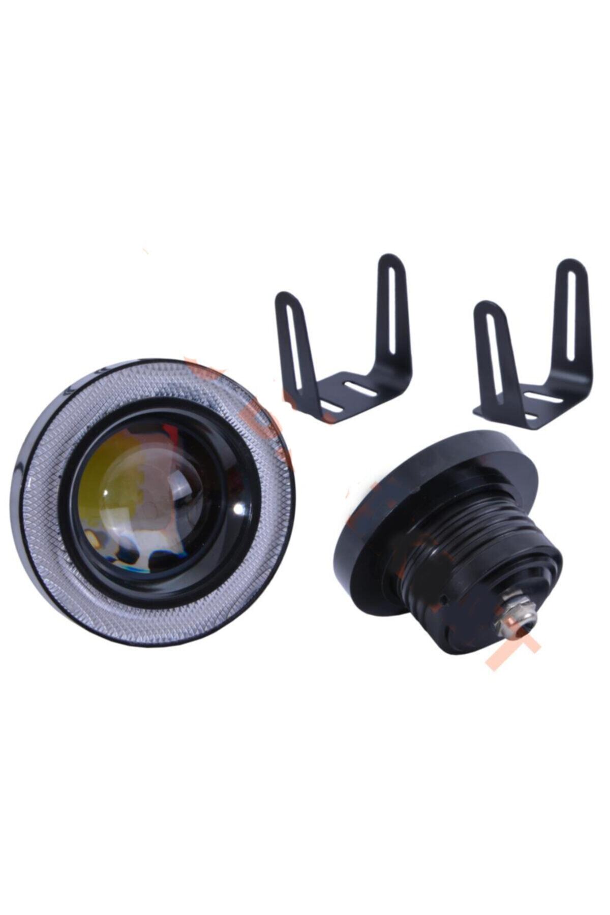 MOTOSPARTAN Motosiklet Sis Farı Tk. (iki Adet) Bmw 89mm Angel Led