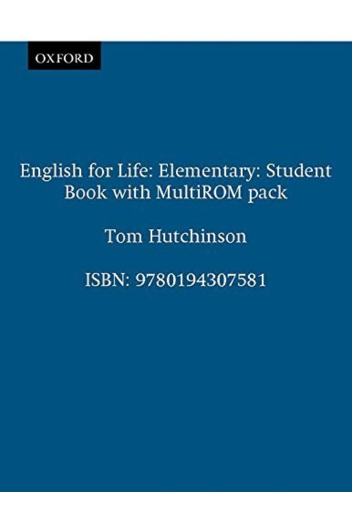 Oxford Englısh For Lıfe Element Sb +m-rom+wb
