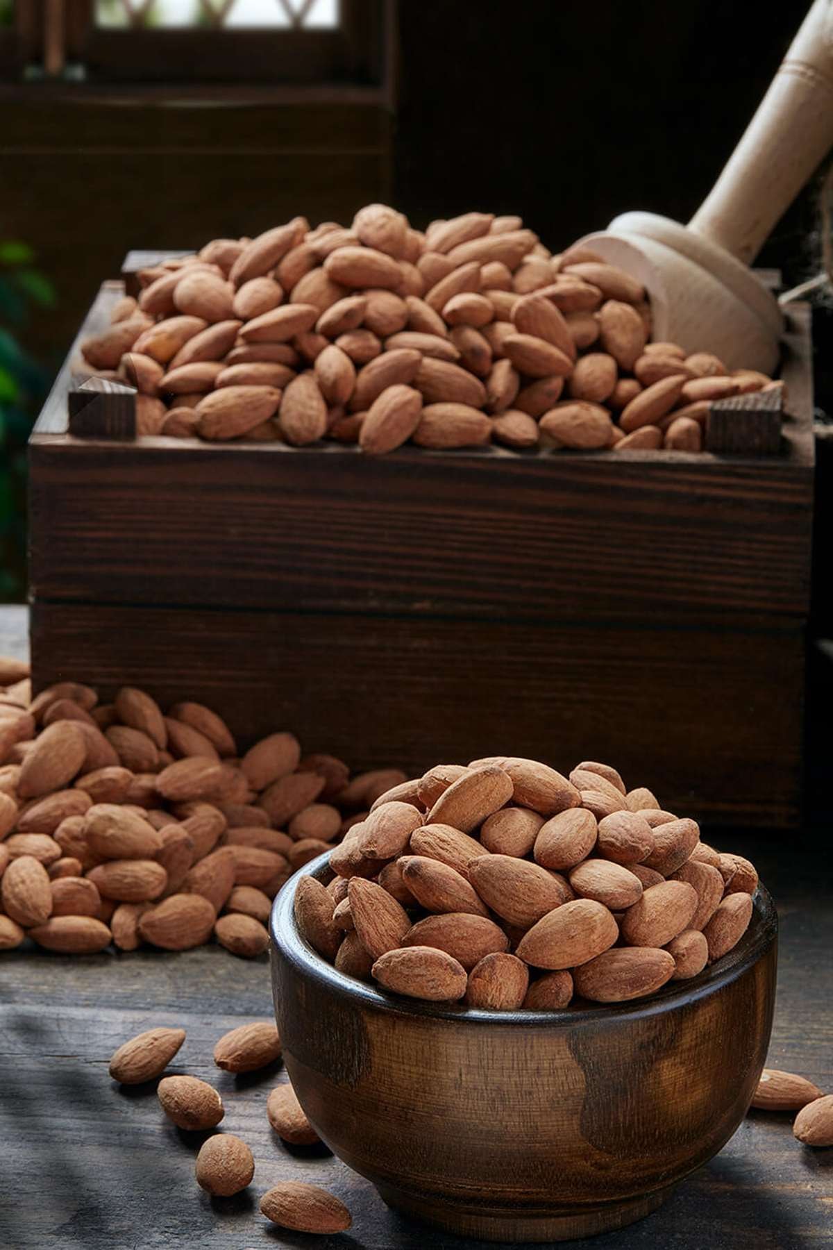 Antep Marketi Kavrulmuş Badem (1 Kg)