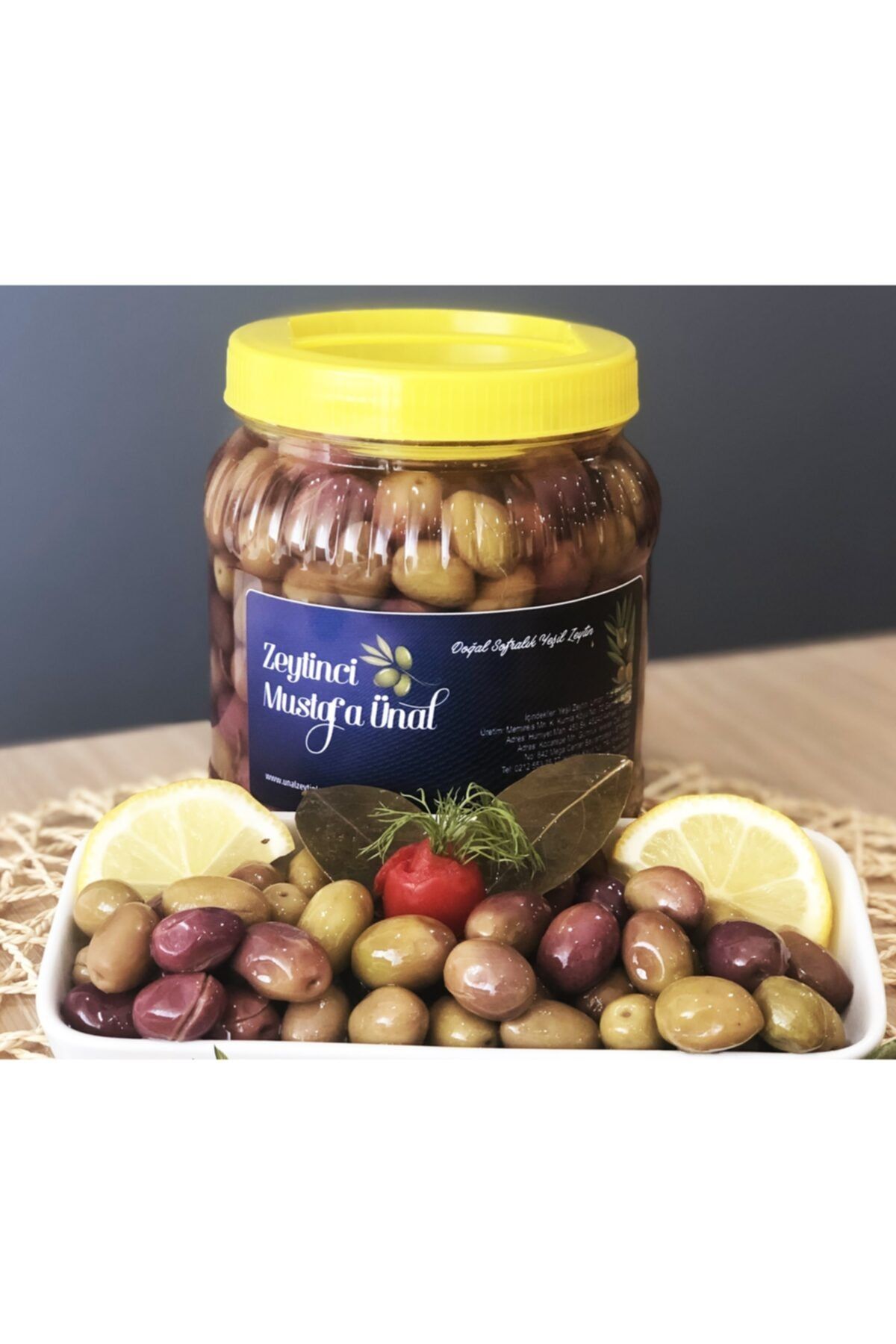 Zeytinci Mustafa Ünal 1 Kg Bodrum Pembe Zeytin