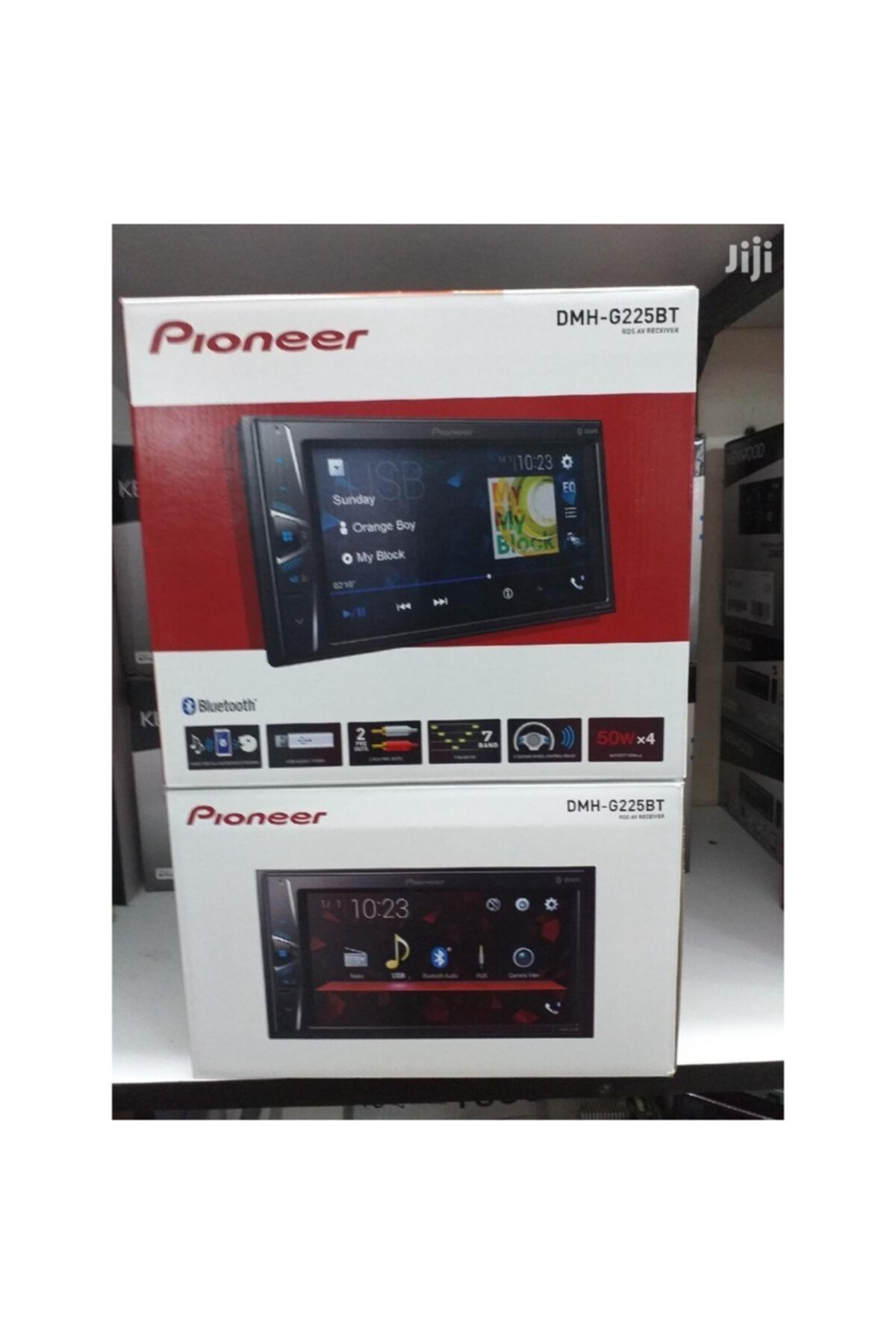 Pioneer Dmh-g225bt Double Teyp Bluetooth Lu Araba Teyibi
