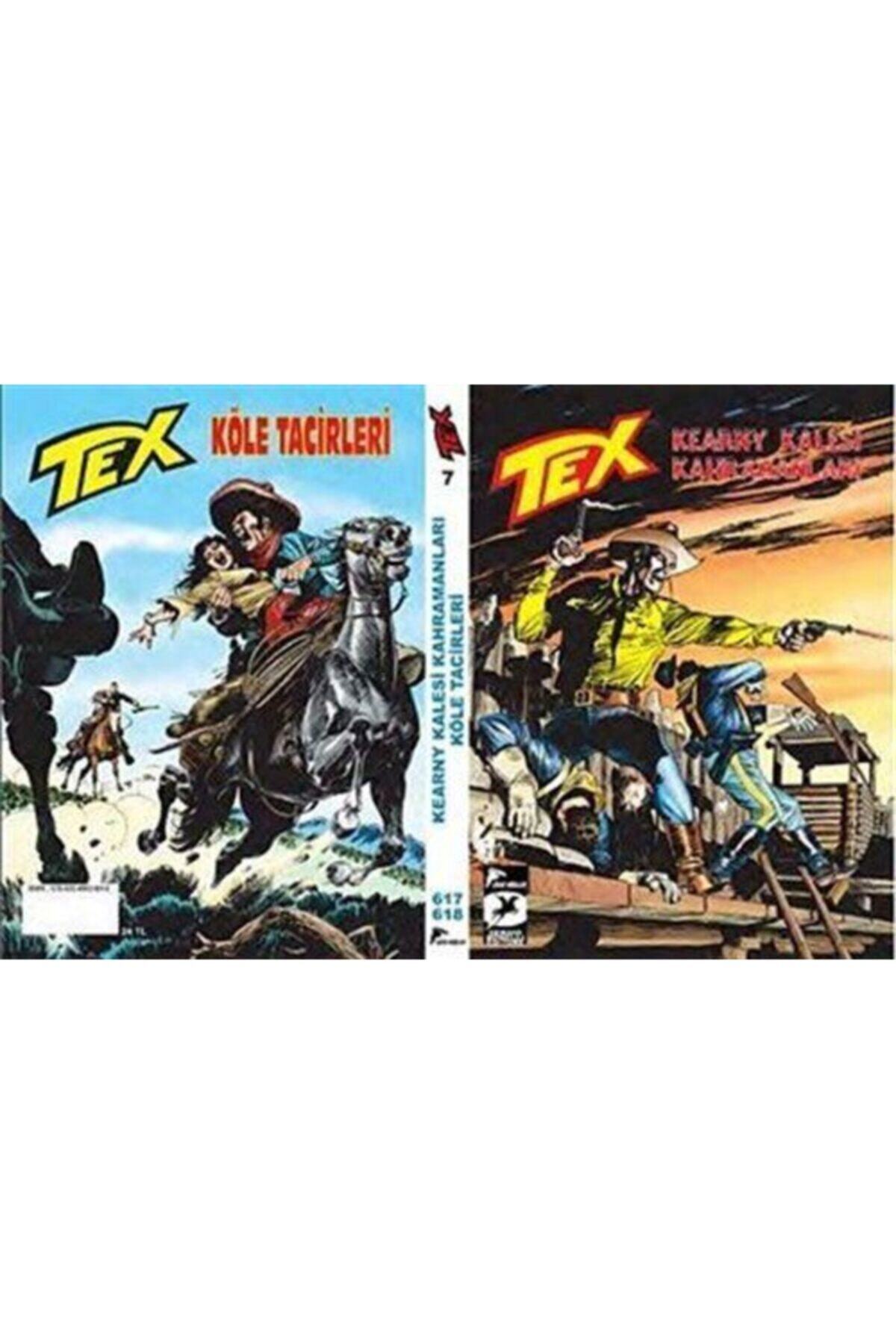 Çizgi Düşler Yayınevi Tex 7 / Kearny Kalesi Kahramanları - Köle Tacirleri