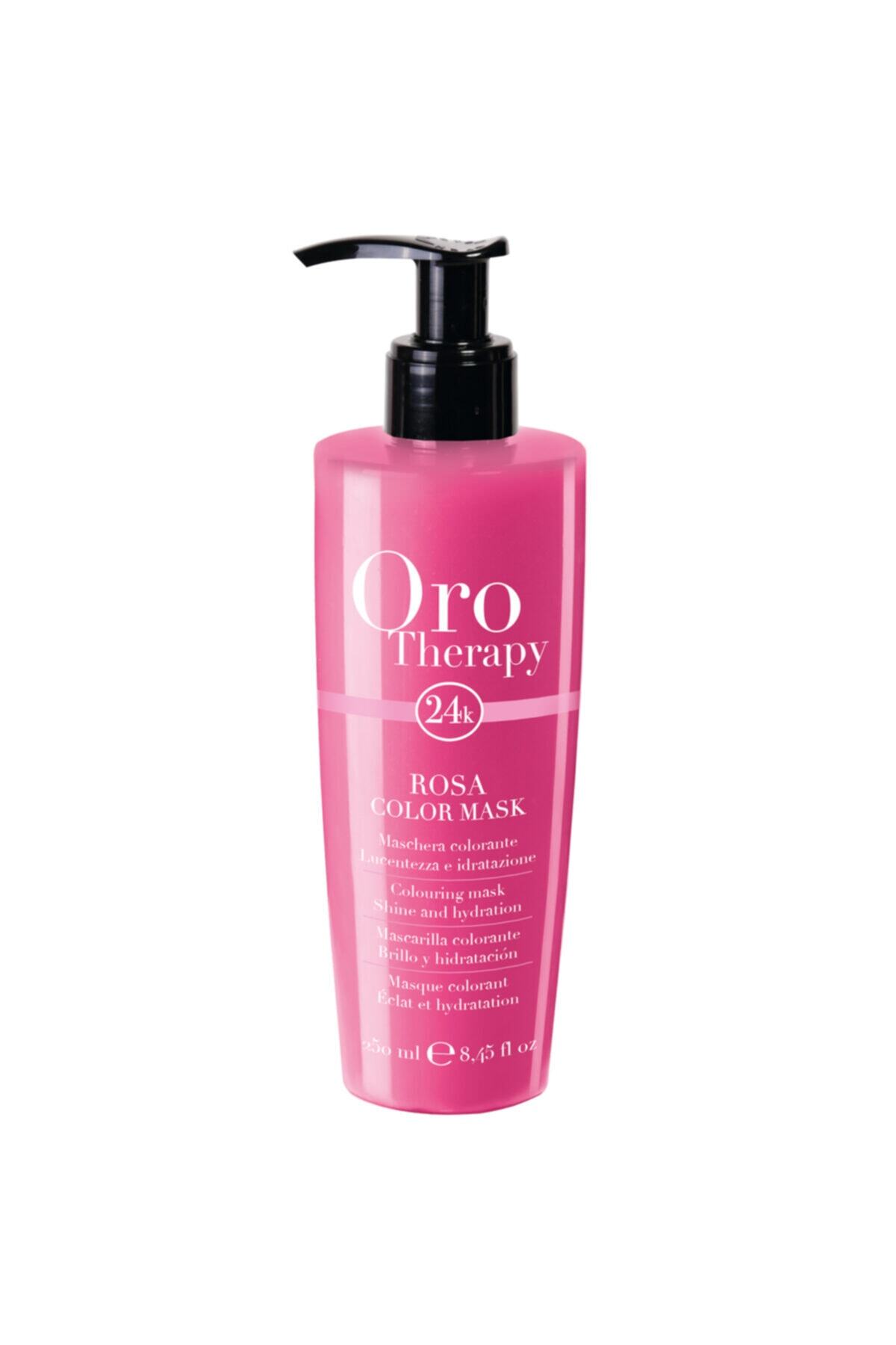 Fanola Oro Therapy 24k Pembe Saçlar Için Renklendirici Saç Maskesi 250 Ml