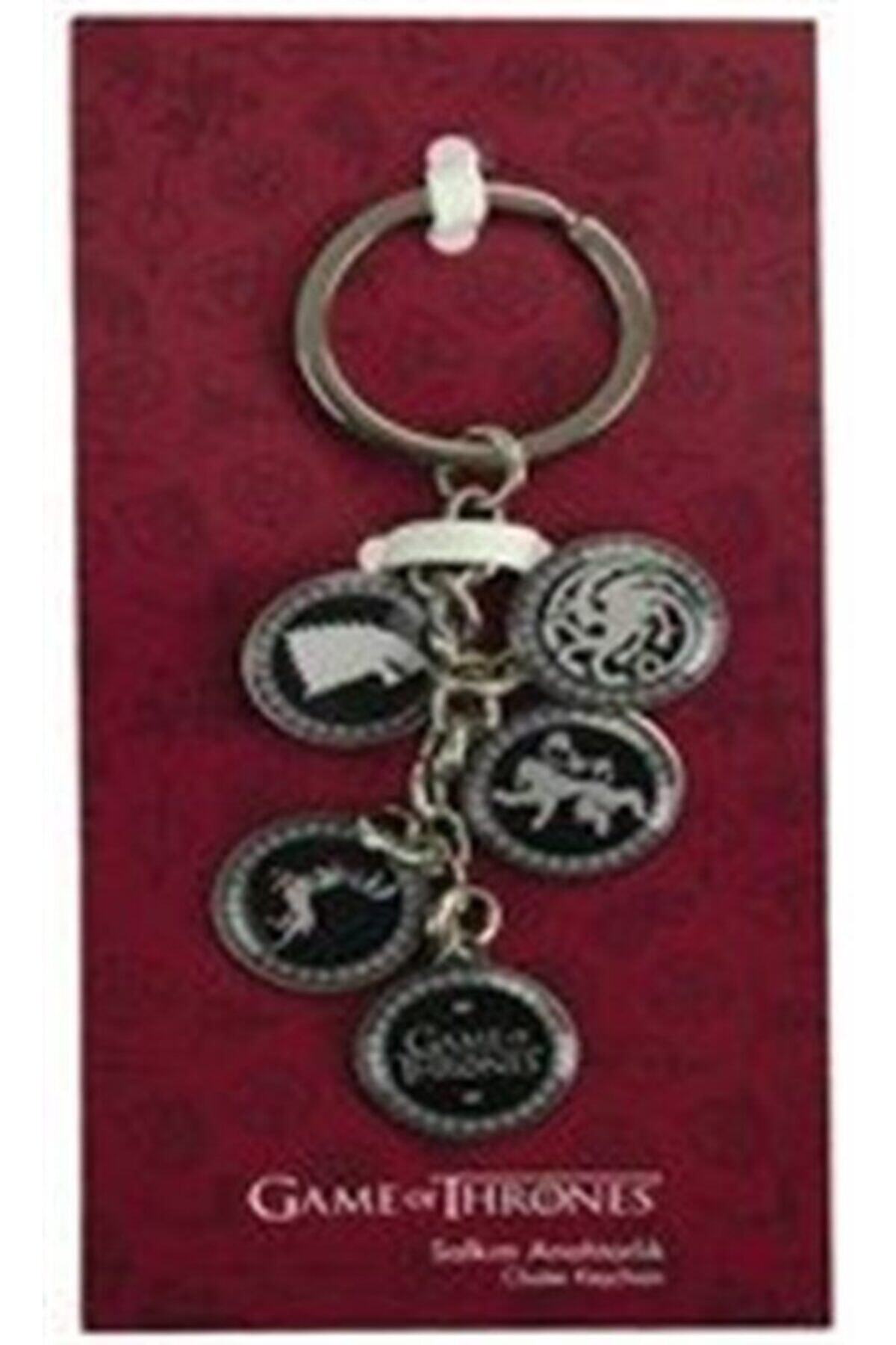 A Game Of Thrones - Salkım Anahtarlık Siyah (got521)