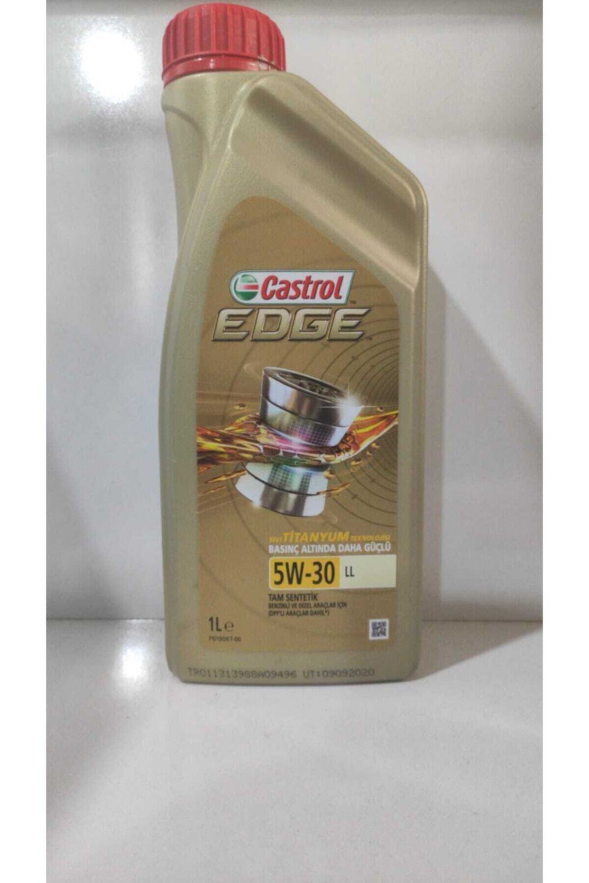 CASTROL Edge 5w-30 Motor Yağı 1 Litre Tam Sentetik Benzin Dizel 2020 Üretim