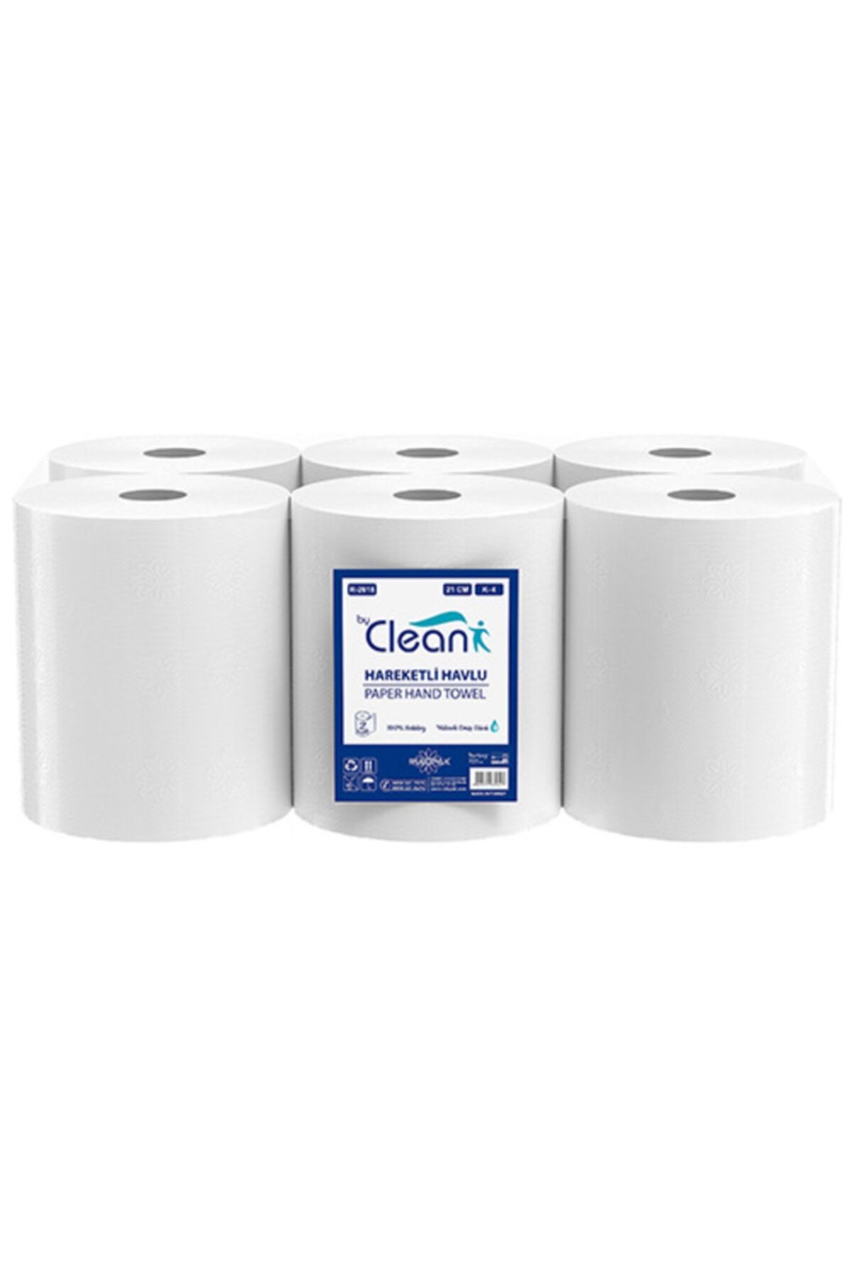 Rulopak By Clean 20.5 cm 4 kg Hareketli Havlu