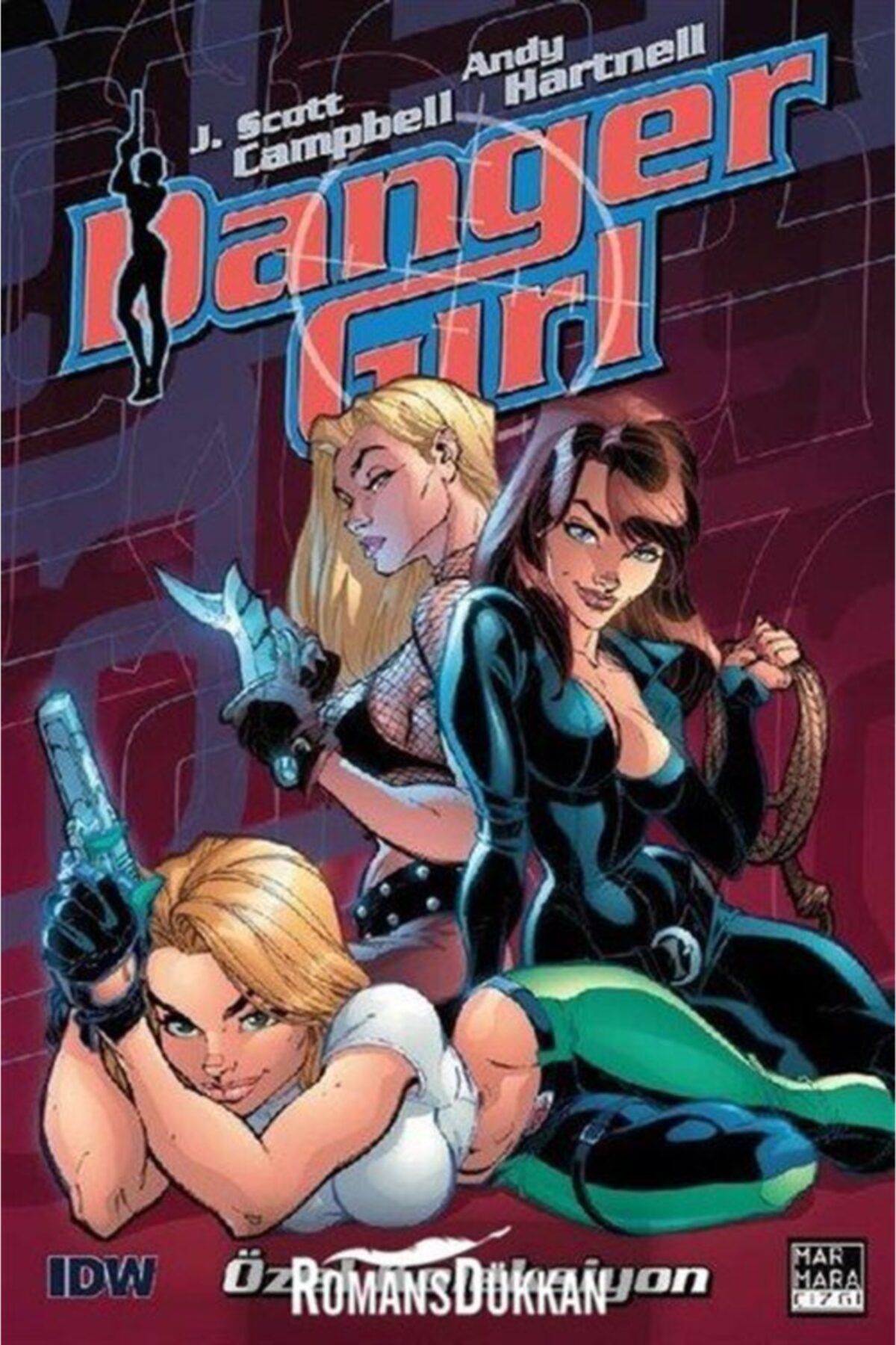 Marmara Çizgi Yayınları Danger Girl Özel Koleksiyon