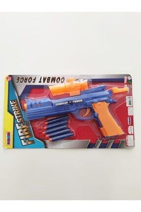 Nerf Tarzı Yumuşak Sünger Mermi Atan Nörf Tabanca Seti Combat Force Zyp12 Image 0