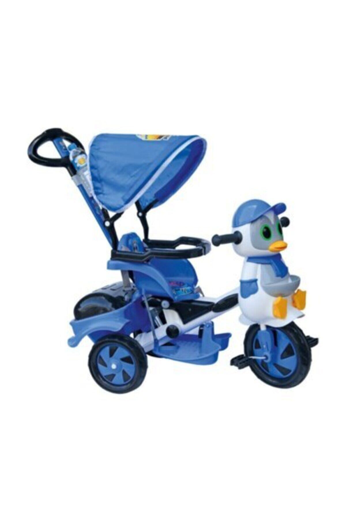 Dilaver Baby Poufi Ebeveyn Kontrollü Itmeli Üç Tekerli Çocuk Bisiklet