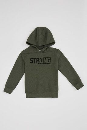 DeFacto Erkek &Ccedil;ocuk Kap&uuml;şonlu Sweatshirt