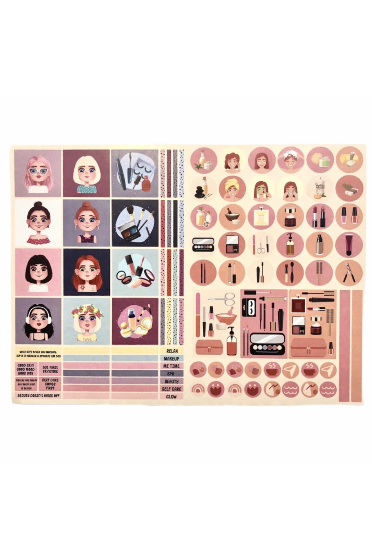 LaTua Design Latua Make Up Sticker Seti
