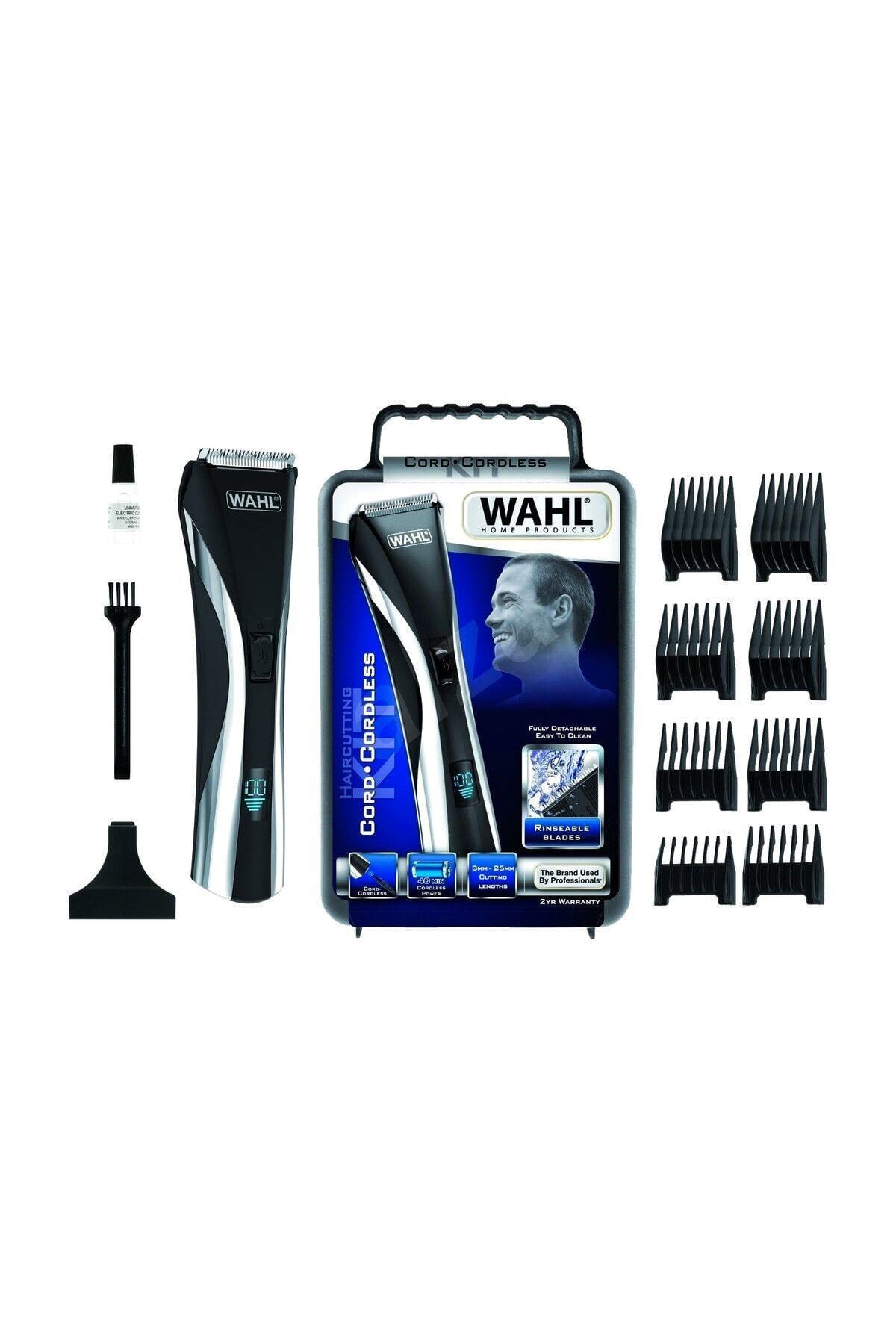 Wahl 9697-1016 Hybrid Clipper Lcd With Storage Case - Eu Pin