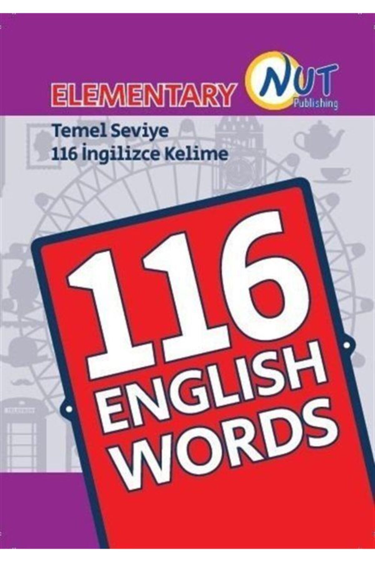Nut Publishing Elementary 116 English Words Kartları