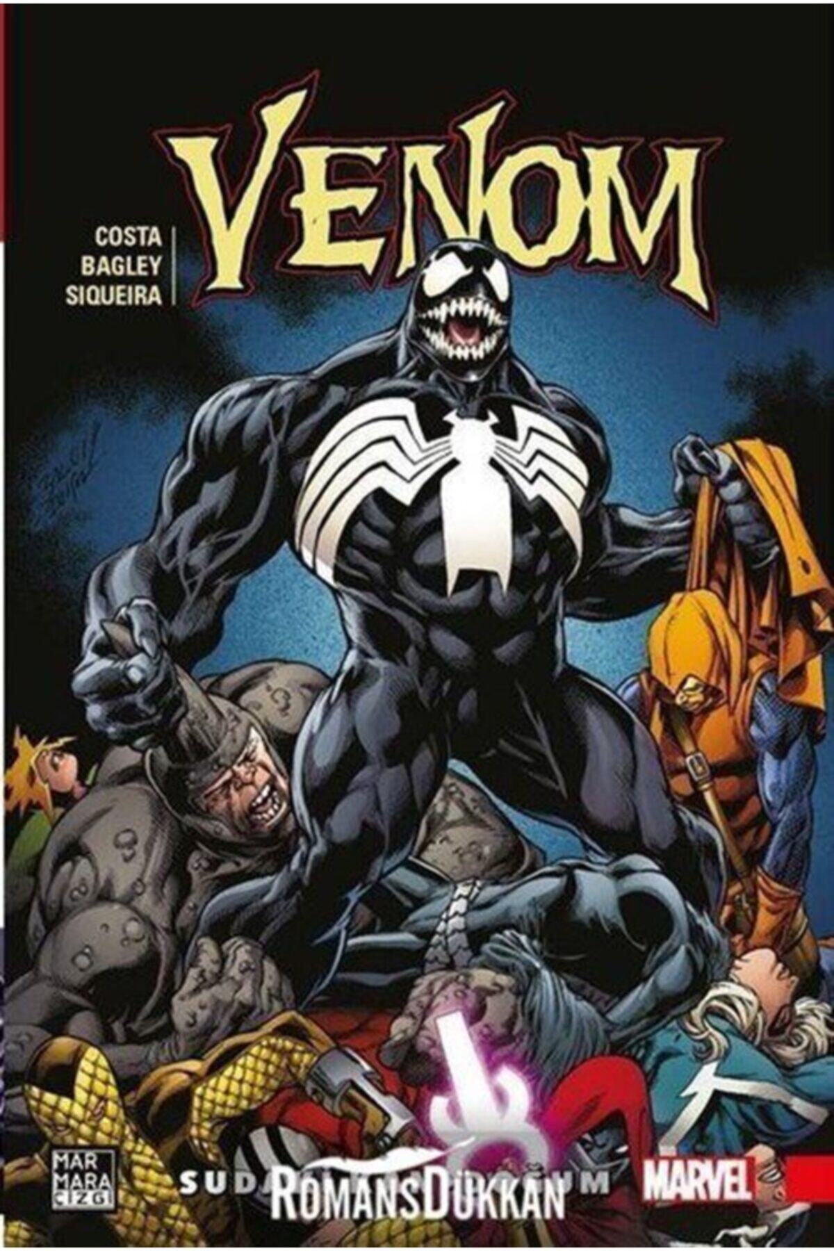 Marmara Çizgi Yayınları Sudaki Kan Doğum  Venom Cilt 3 Mike Costa