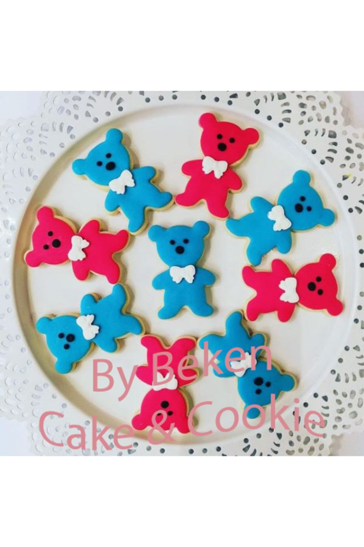 By Beken Cake Patisserie Minik Ayıcık Kurabiye 10 Adet