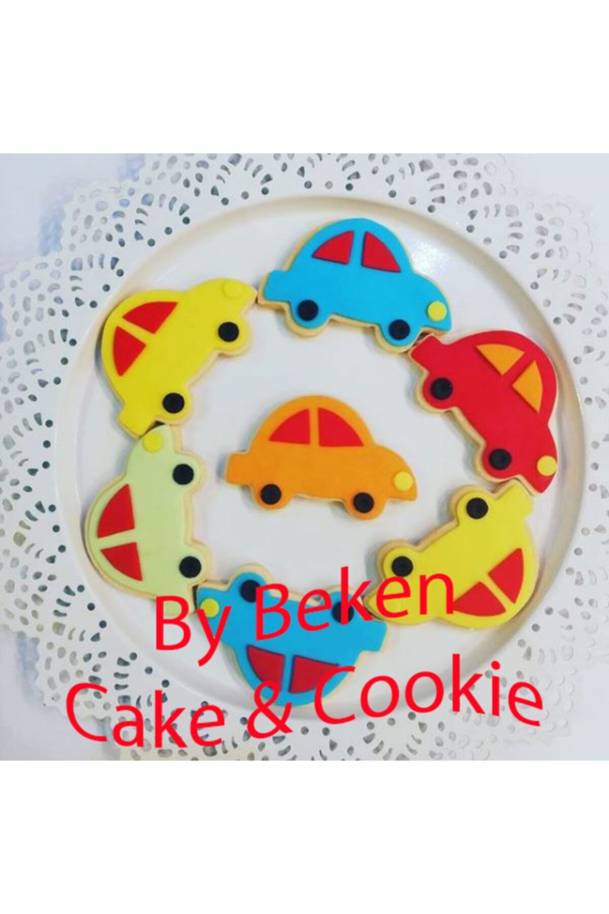 By Beken Cake Patisserie Araba Kurabiye 10 Adet