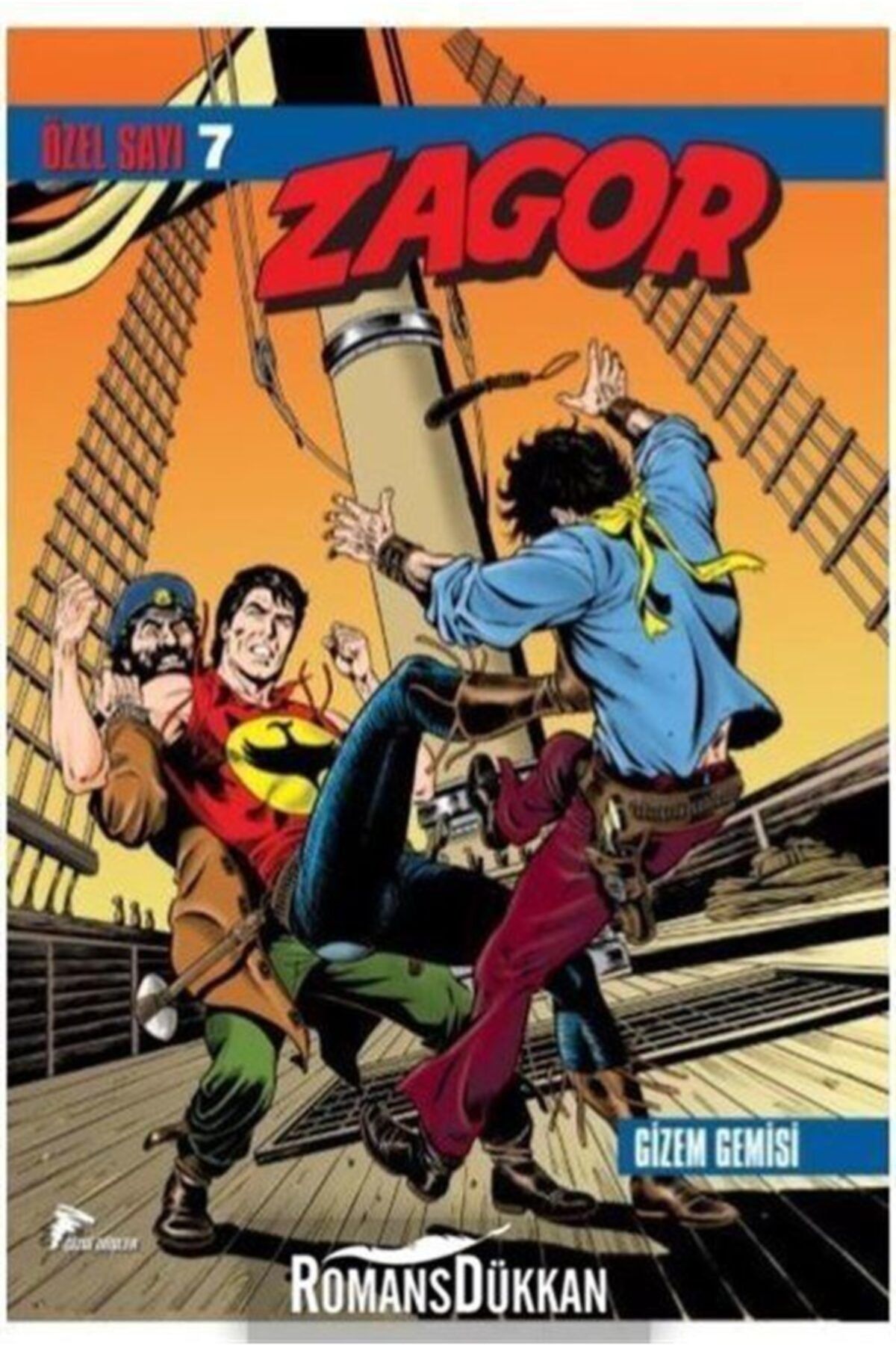 Çizgi Düşler Yayınevi Zagor Özel 7: Gizem Gemisi-karanlık Yaratıklar