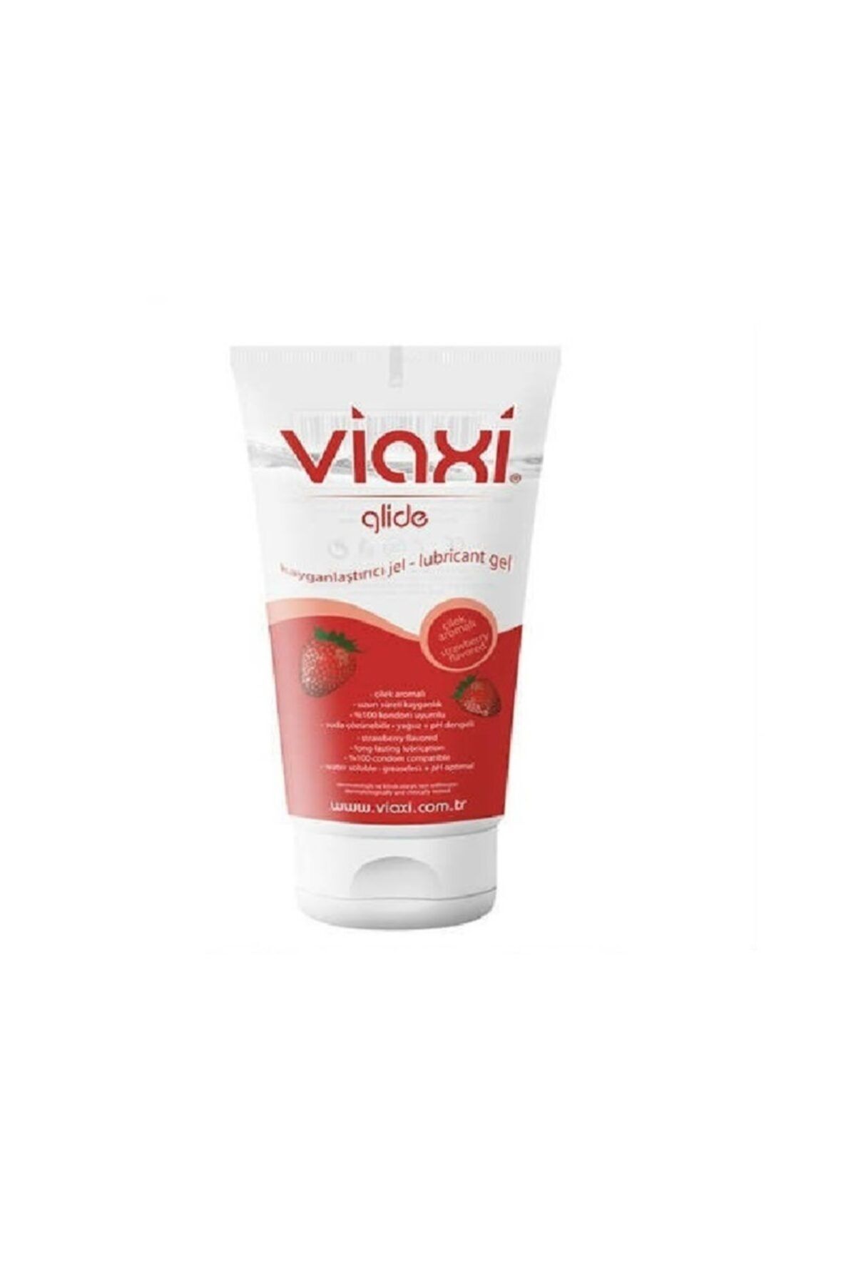 Viaxi Çilek Aromalı Kayganlaştırıcı Jel 100 Ml.