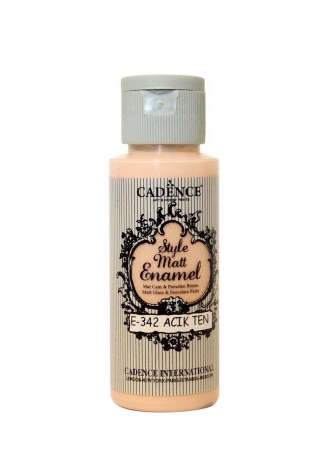 Cadence Style Mat Enamel Cam Boyası 342-açık Ten 59ml (porselen -