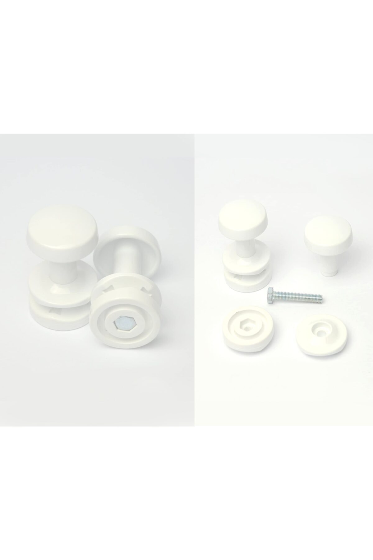 Akcaa Akca Havlupan Askı Beyaz 2 Adet