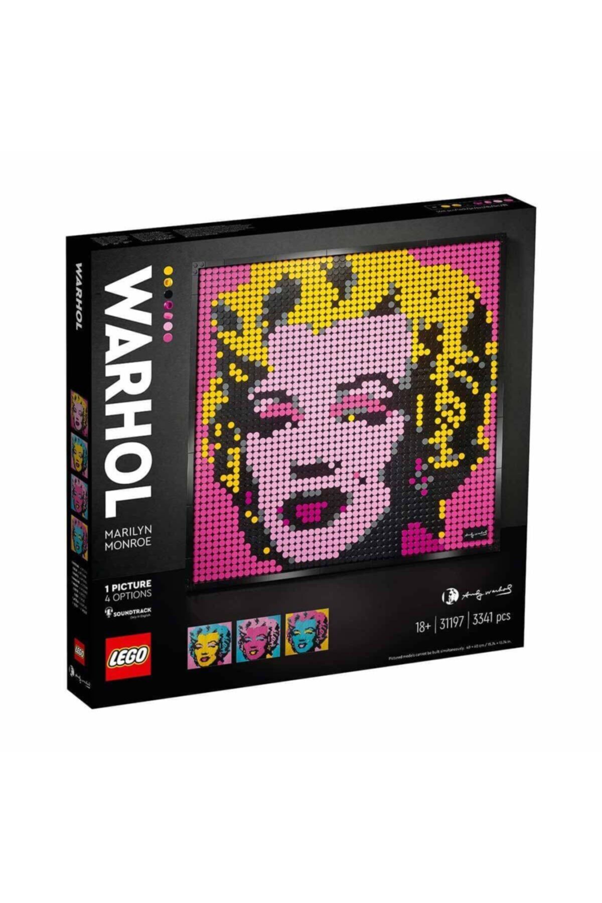 LEGO Art Andy Warhol'un Marilyn Monroe Tablosu 31197
