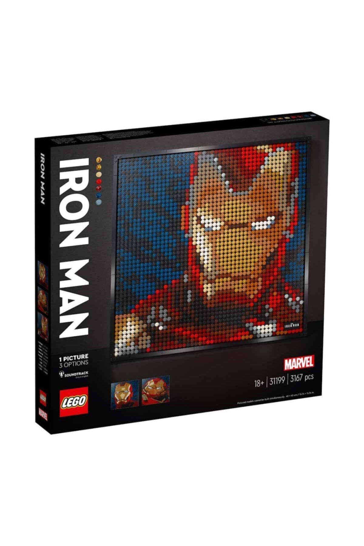 LEGO Art Marvel Stüdyoları Iron Man 31199