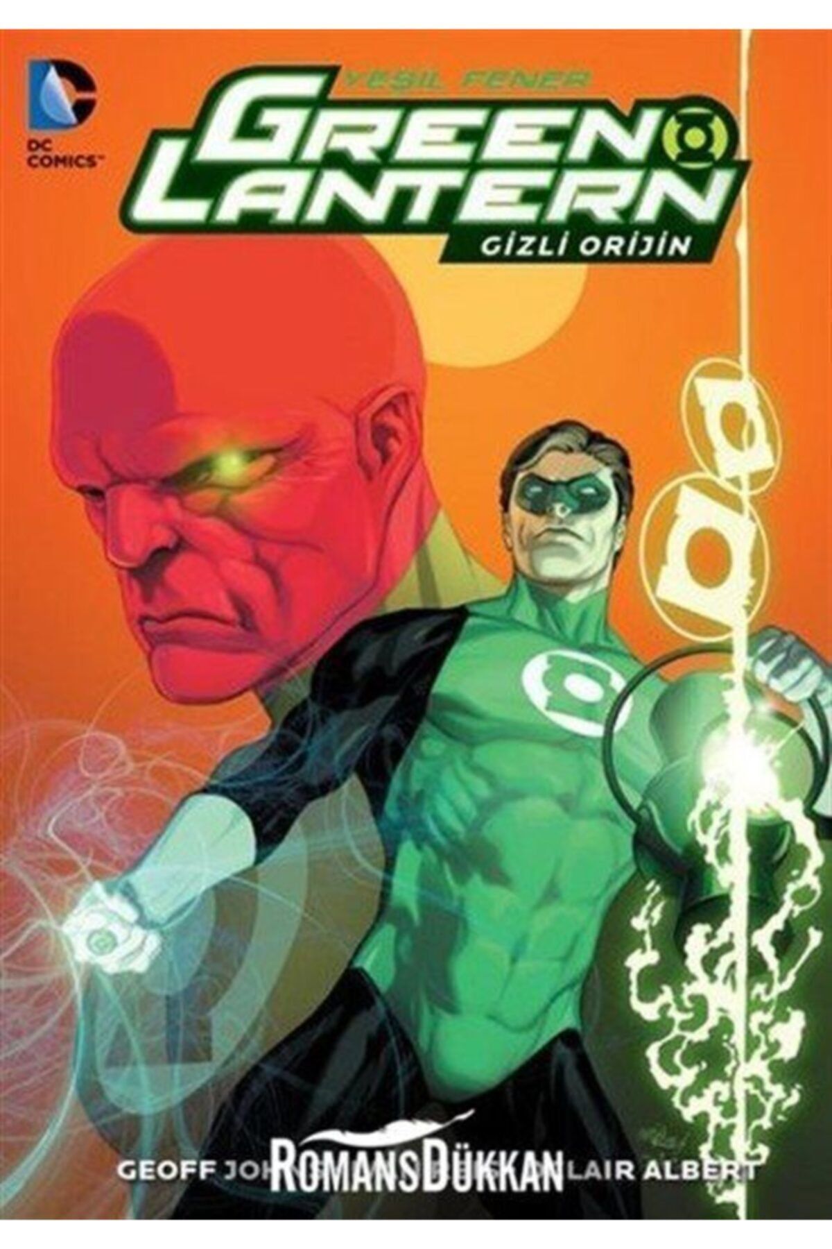Arka Bahçe Yayıncılık Green Lantern Yeşil Fener Gizli Orijin Cilt 2