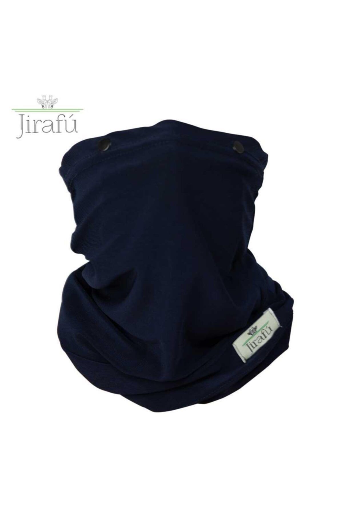 Jirafu Cepli Buff Bandana/ Model Lacivert Filtre Cepli