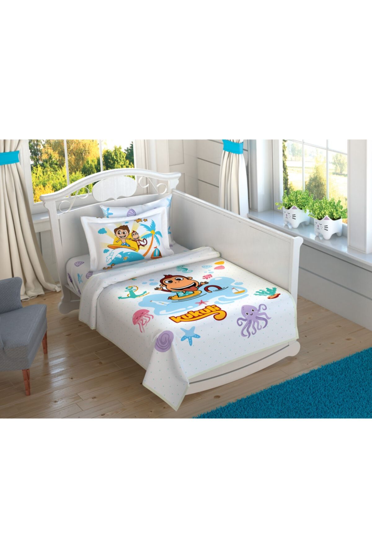 Taç Bebek Dısney Kukulı Under Sea Pıke Takımı