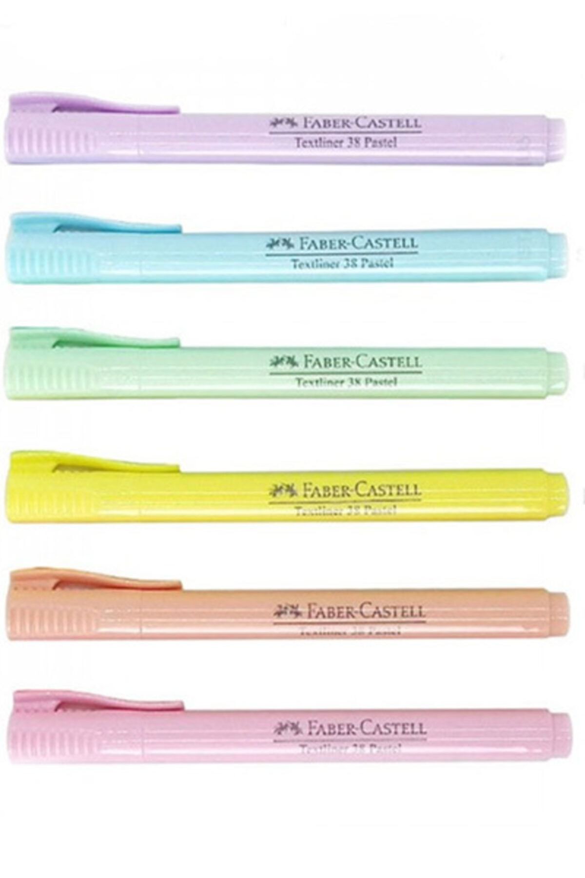 Faber Castell 38 Pastel 6'lı Kalem Set