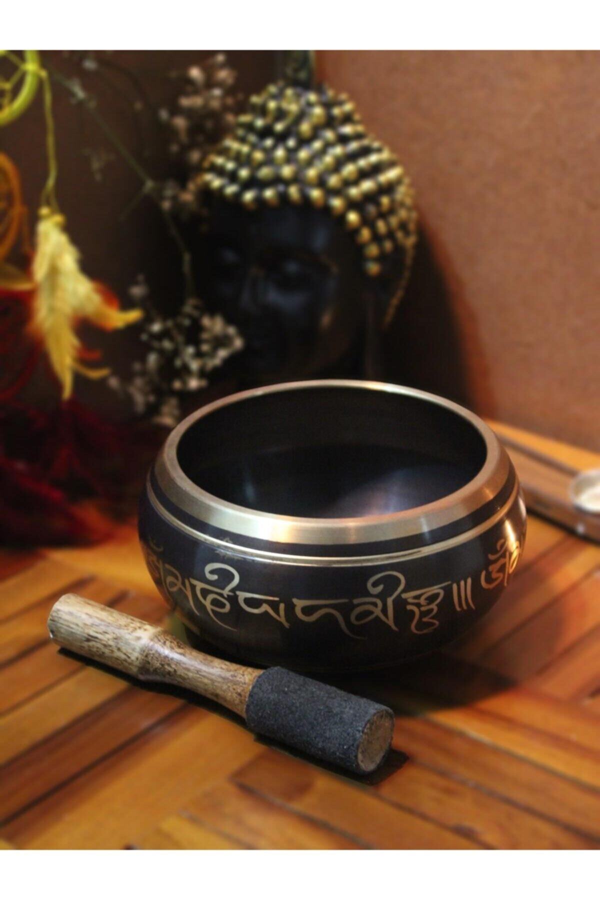 ozgurpazar Meditasyon Çanı Yoga Çanı Tibet Çanağı Singing Bowl 9 Cm