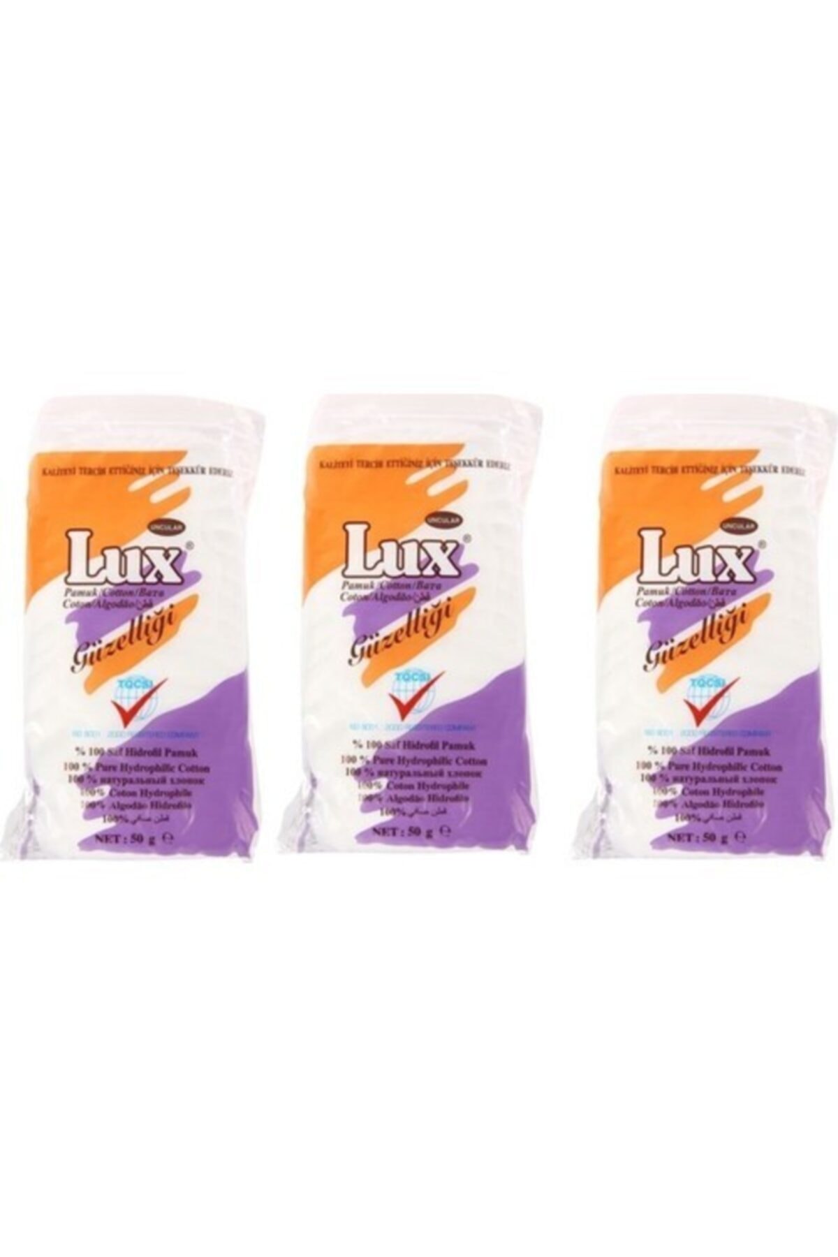 LUX Pamuk 50 Ggr 3'lü