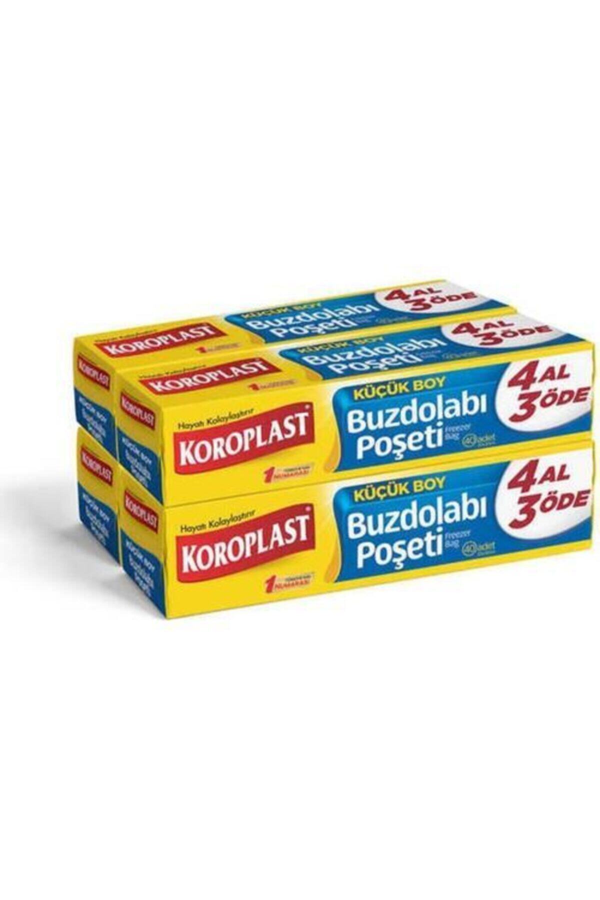 Koroplast Küçük Boy 40'lı Buzdolabı Poşeti 4 Adet