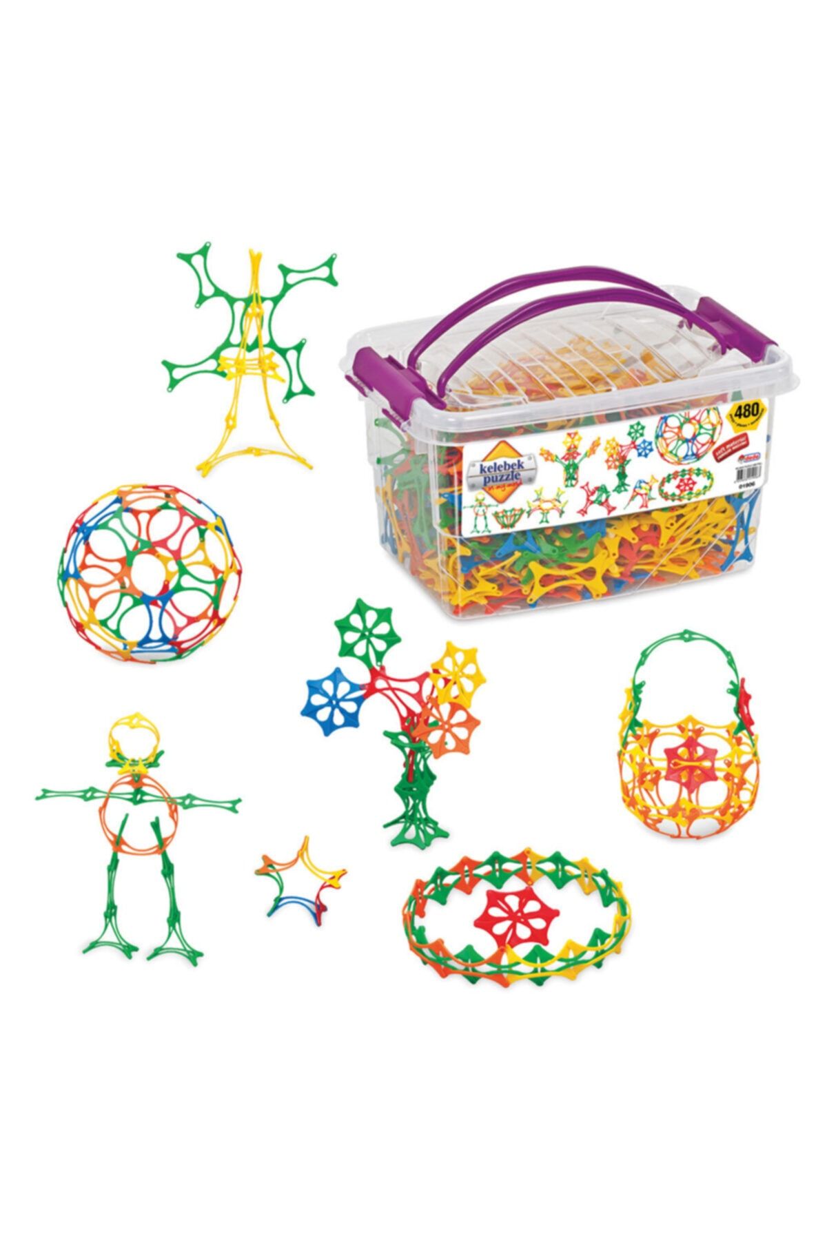 DEDE Kelebek Puzzle Box 480 Parça
