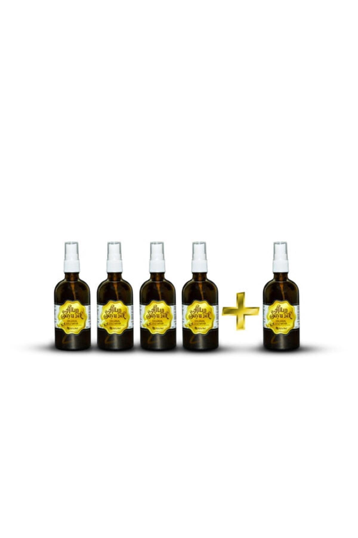 naturament Kolloidal 100 Ppm Ultra Viyole Altın Suyu 4*100+100 Cc