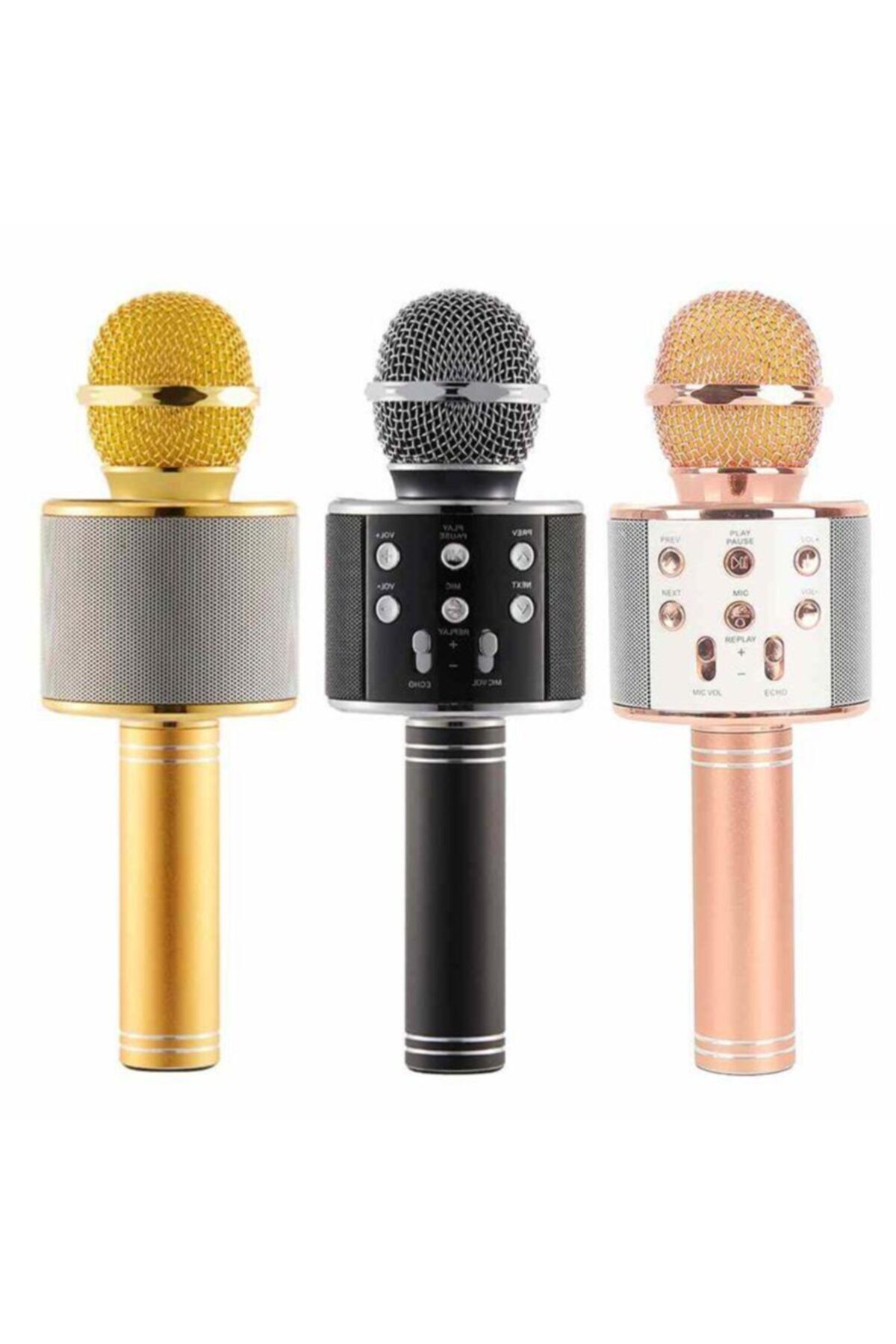 Wster Ws-858 Karaoke Bluetooth Mikrofon Speaker