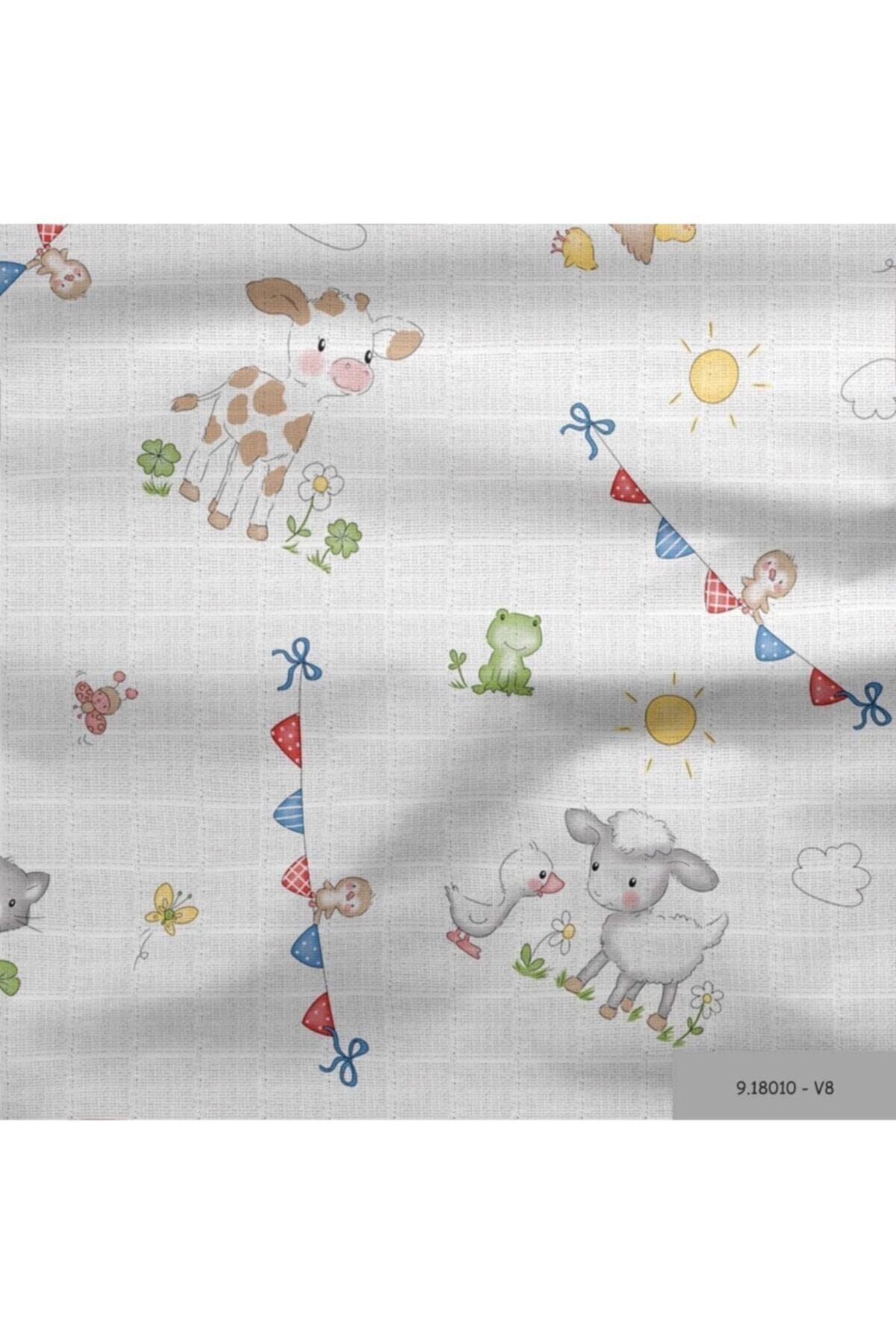 Bursa Kumaşçısı Müslin Kumaşı Kuzucuk Desen