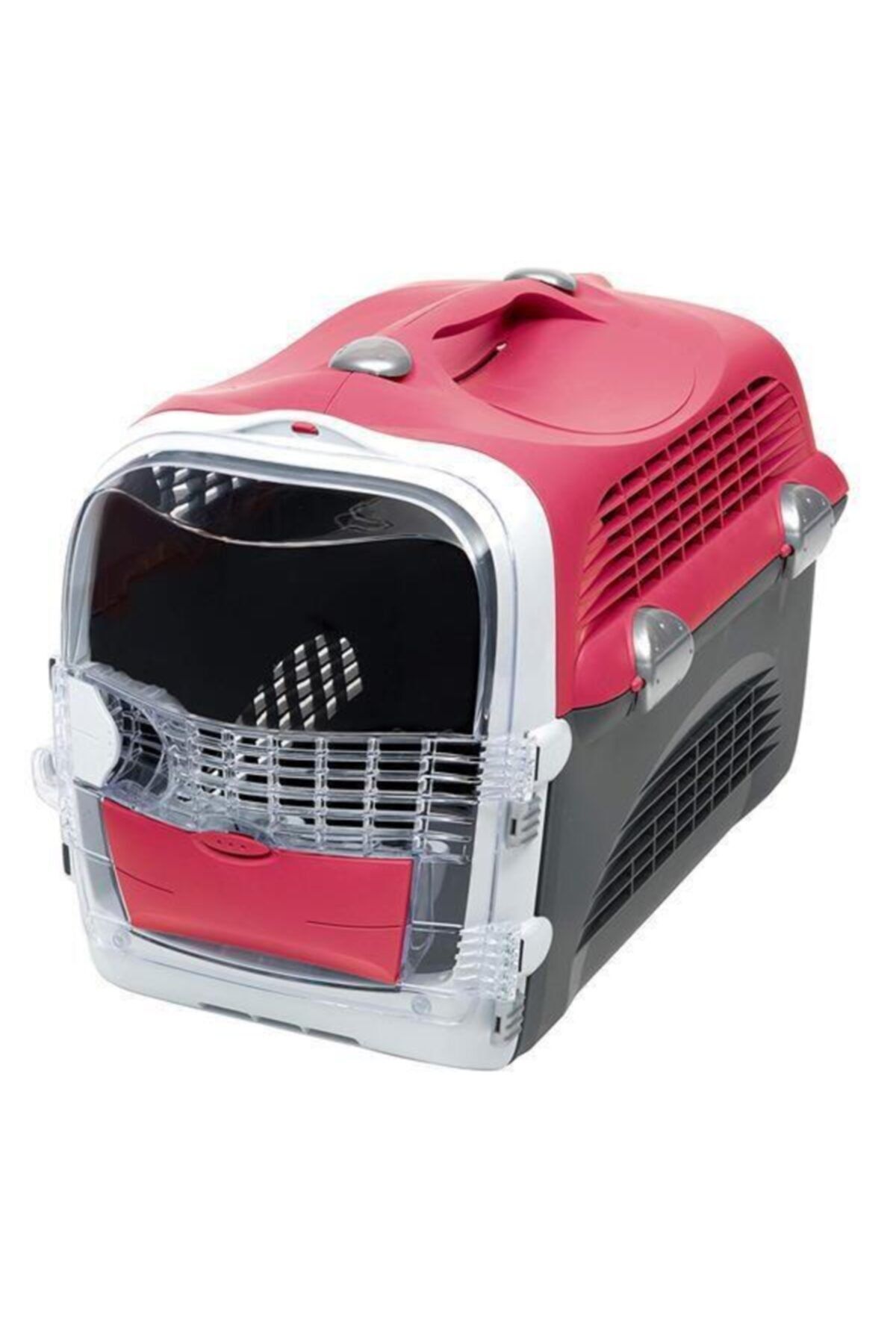 Catit Cabrio Carrier Vişne/gri Kedi Köpek Taşıma Çantası 51x33x35