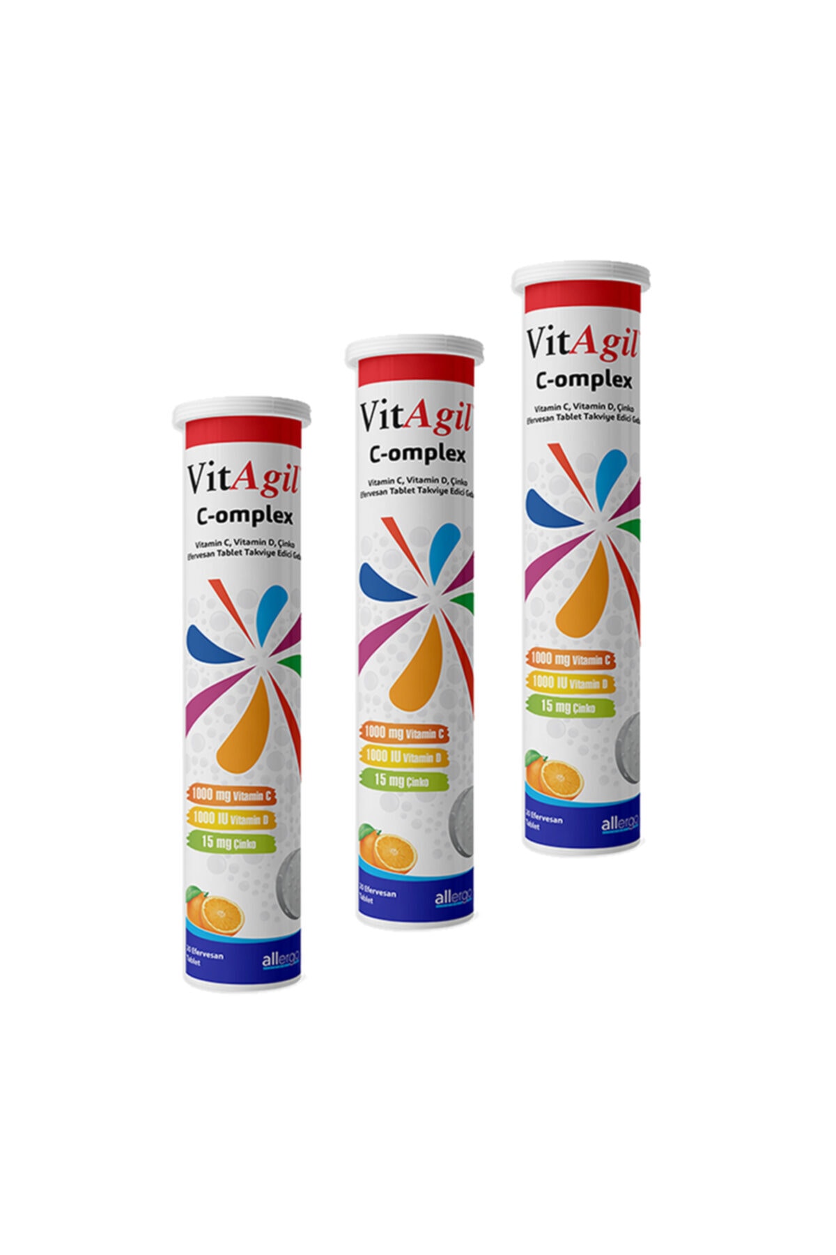 Vitagil C-omplex 20 Efervesan Tablet X3 Adet