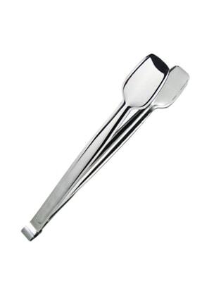 Kısa Paslanmaz Çelik Izgara Maşası (28 Cm) Image 0